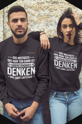 UnisexLeak Sweater - The Thinker