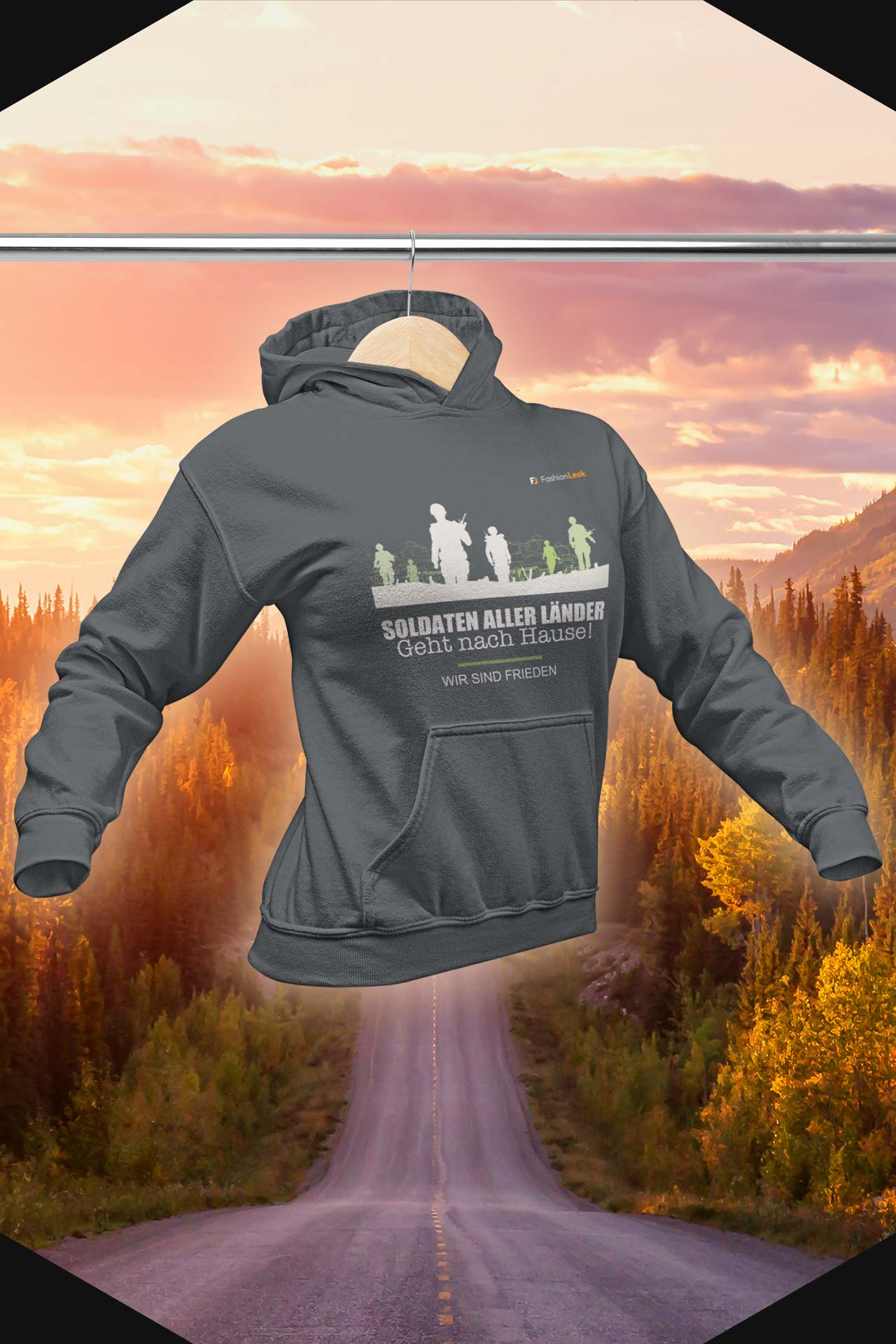 DamenLeak Hoodie - Freedom-Seeker