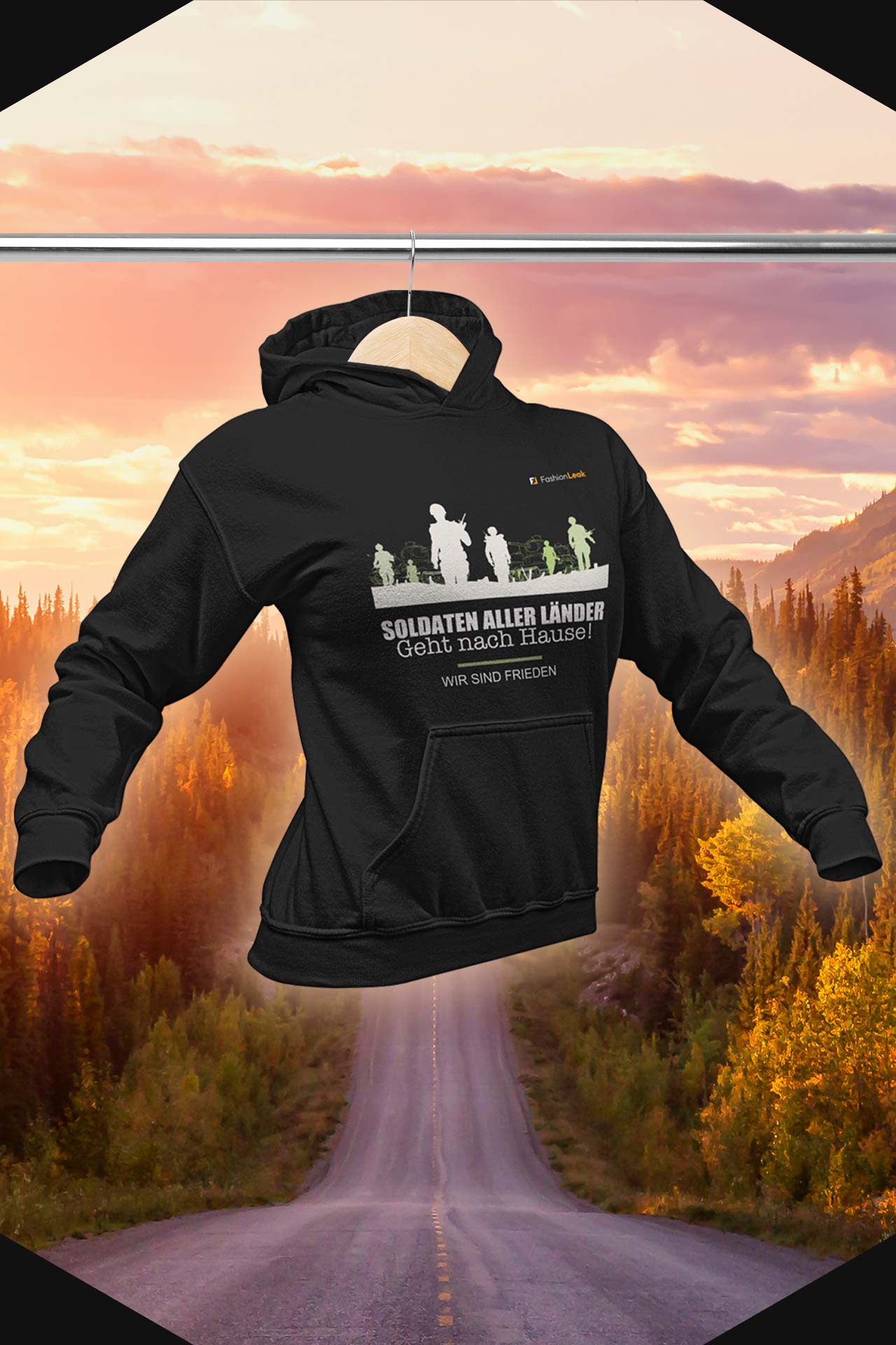 DamenLeak Hoodie - Freedom-Seeker