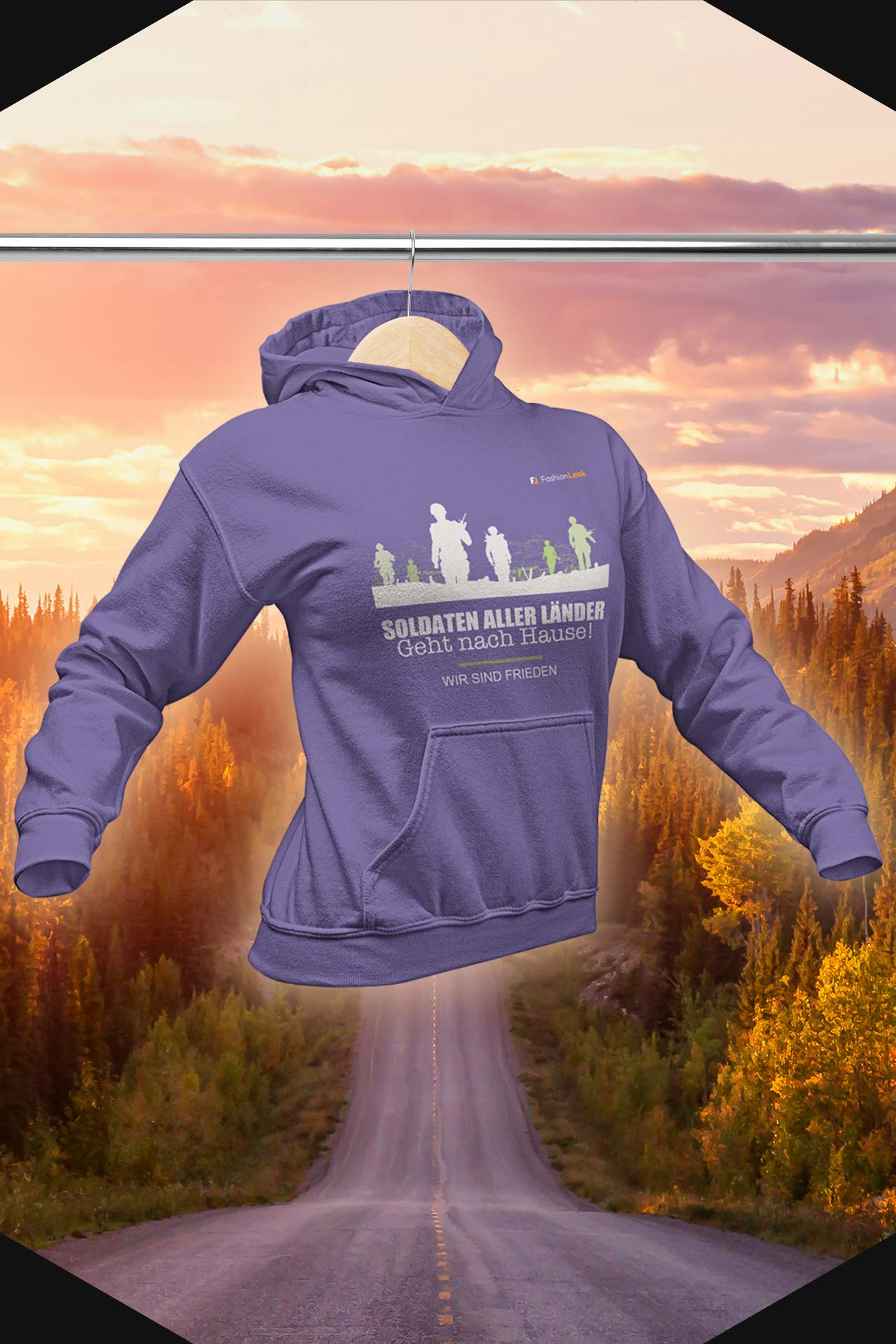 DamenLeak Hoodie - Freedom-Seeker