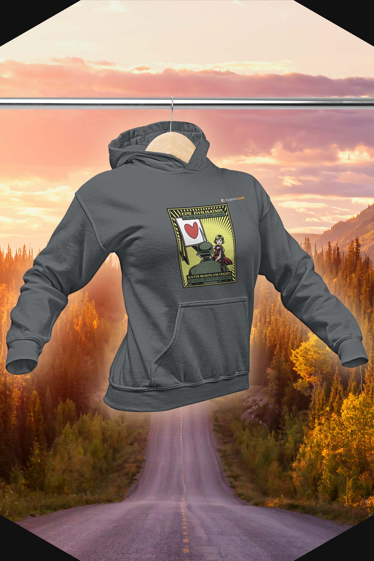 DamenLeak Hoodie - The Civilizer