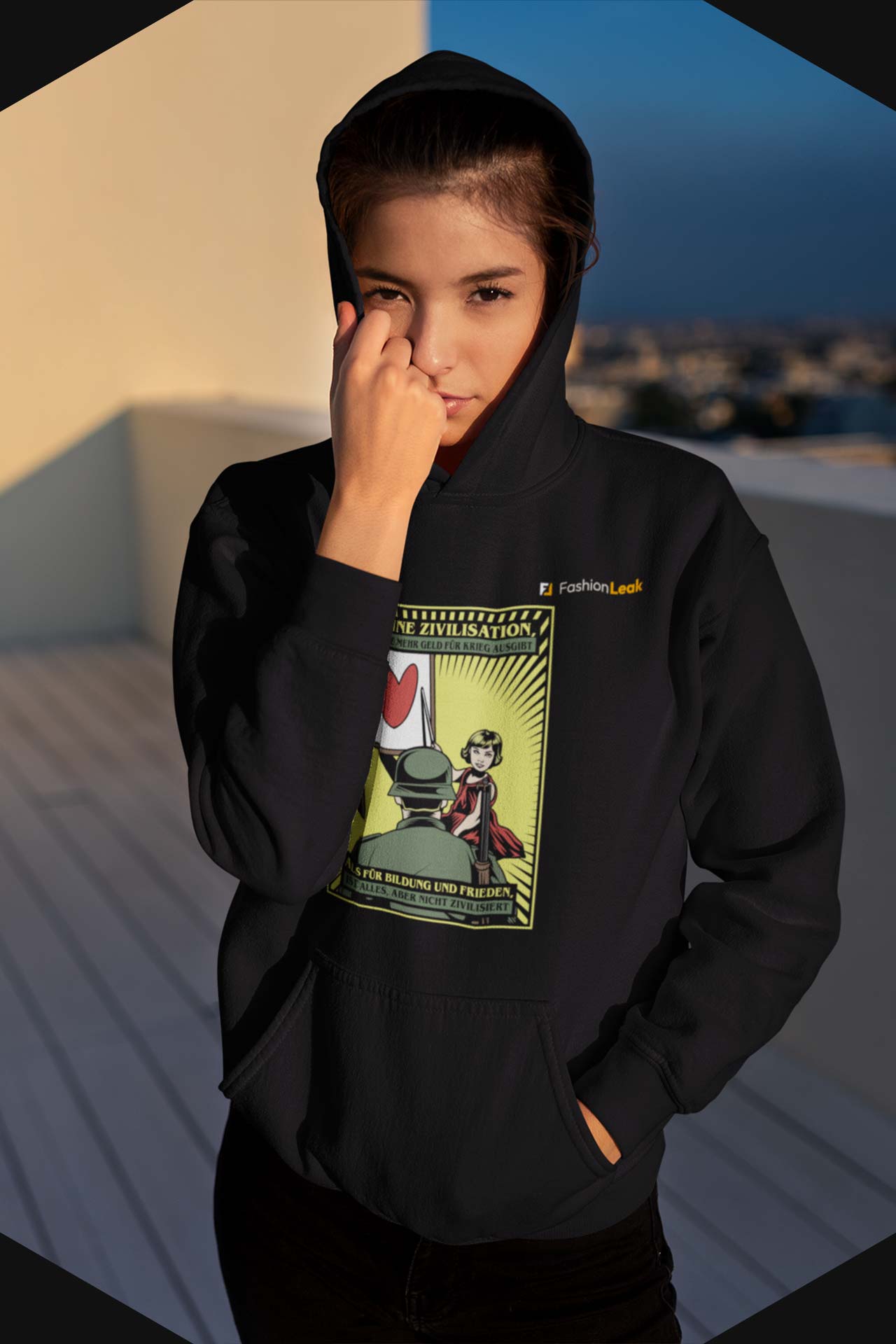 DamenLeak Hoodie - The Civilizer