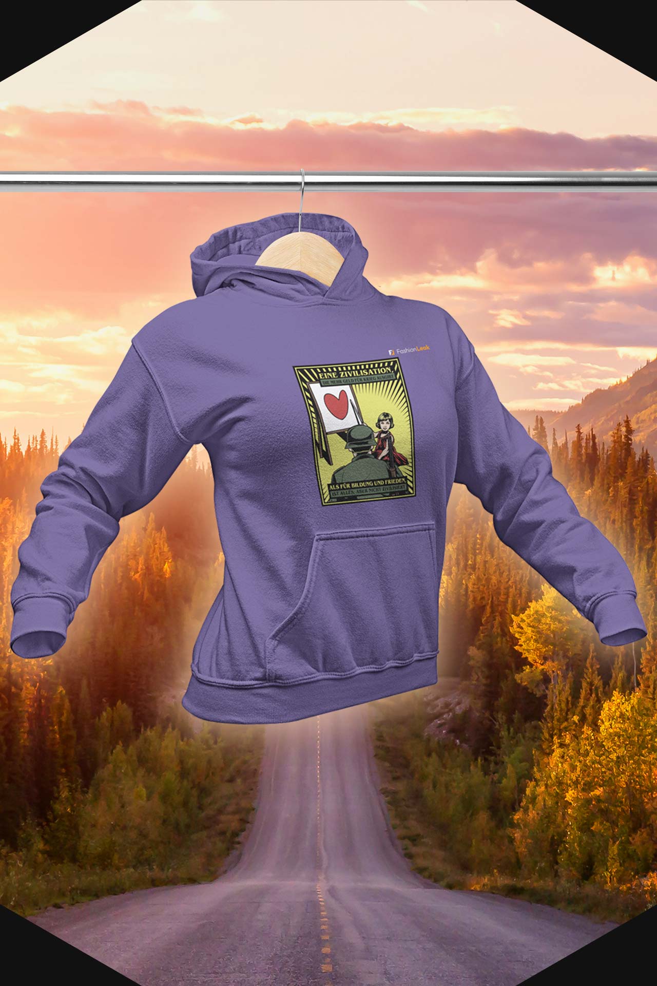 DamenLeak Hoodie - The Civilizer