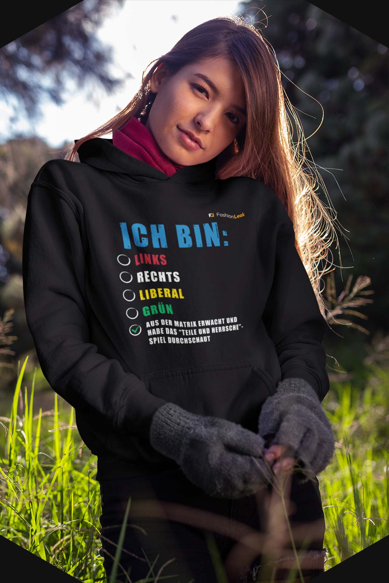 DamenLeak Hoodie - The Matrixxer