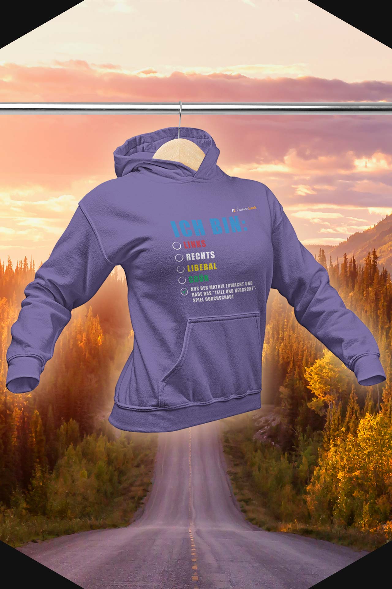 DamenLeak Hoodie - The Matrixxer