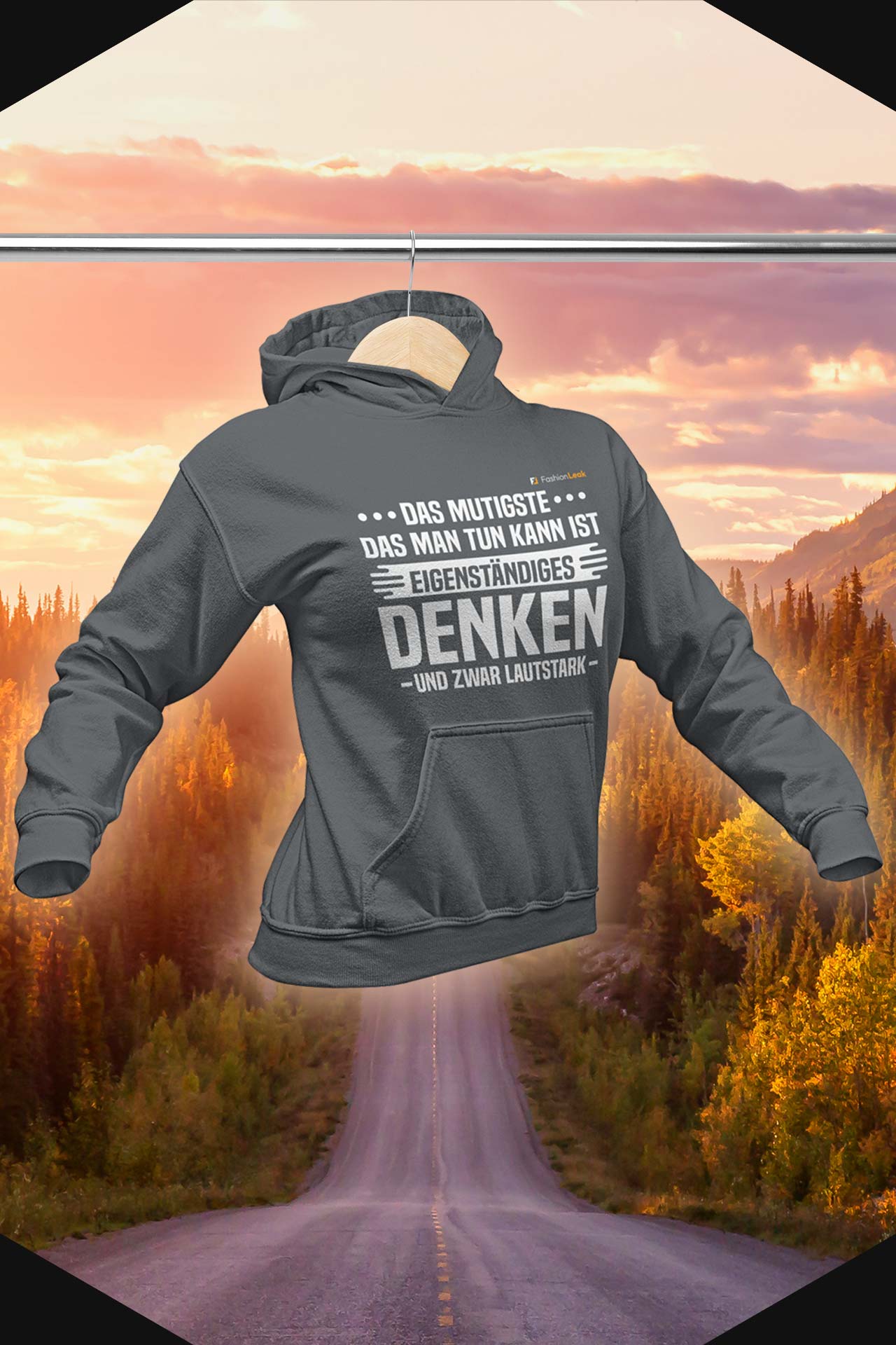 DamenLeak Hoodie - The Thinker