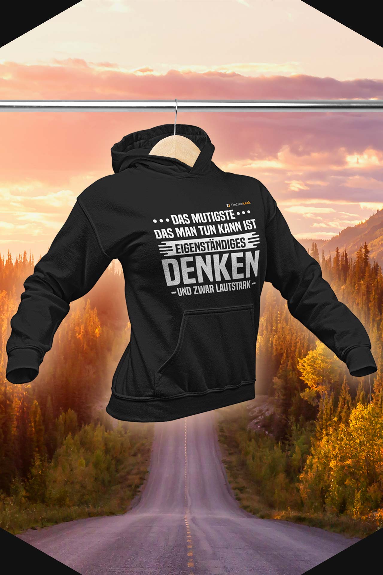 DamenLeak Hoodie - The Thinker