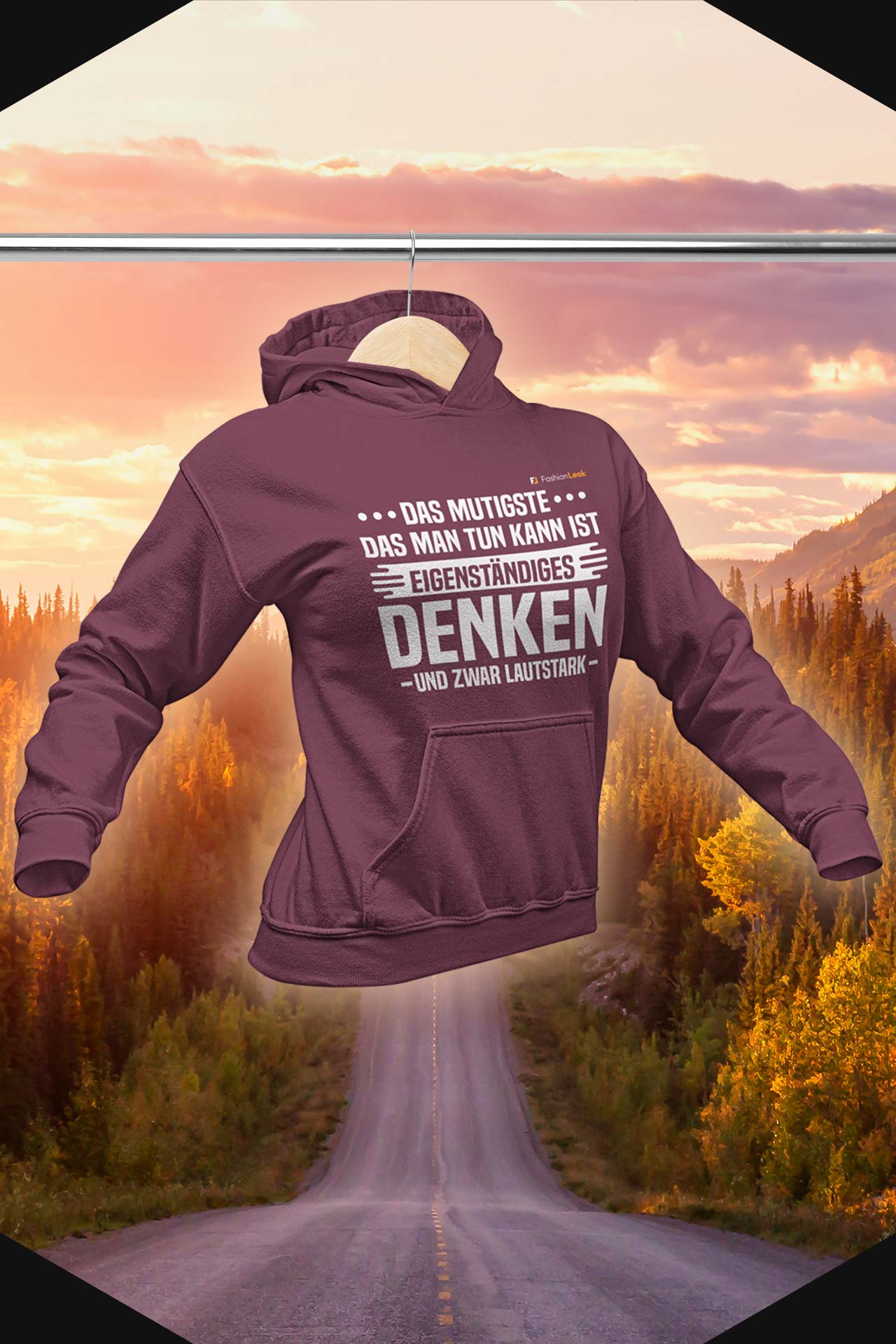 DamenLeak Hoodie - The Thinker