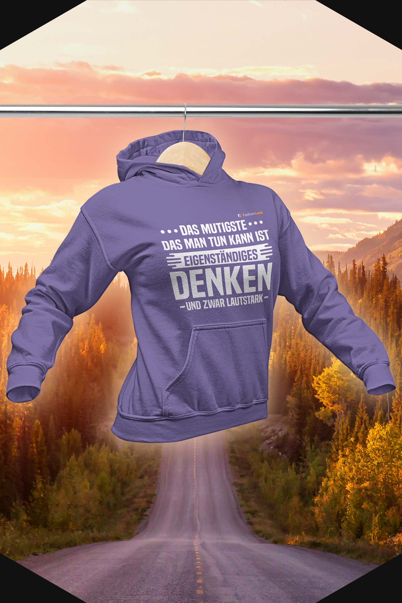 DamenLeak Hoodie - The Thinker