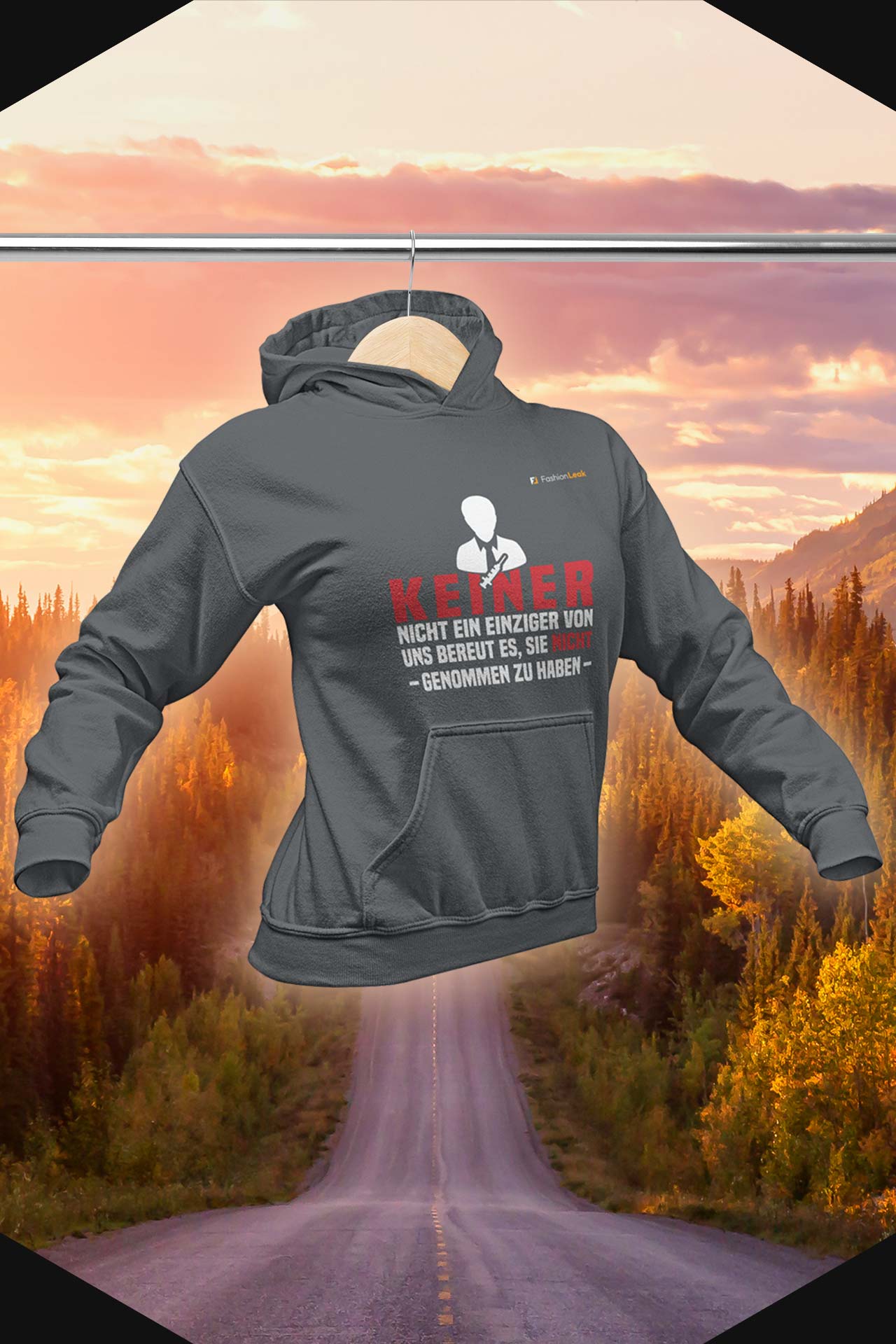 DamenLeak Hoodie - The Vaxno