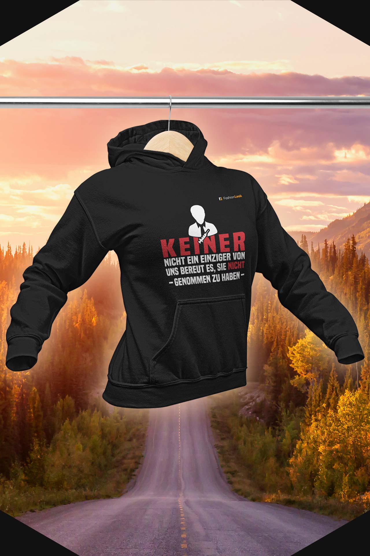 DamenLeak Hoodie - The Vaxno