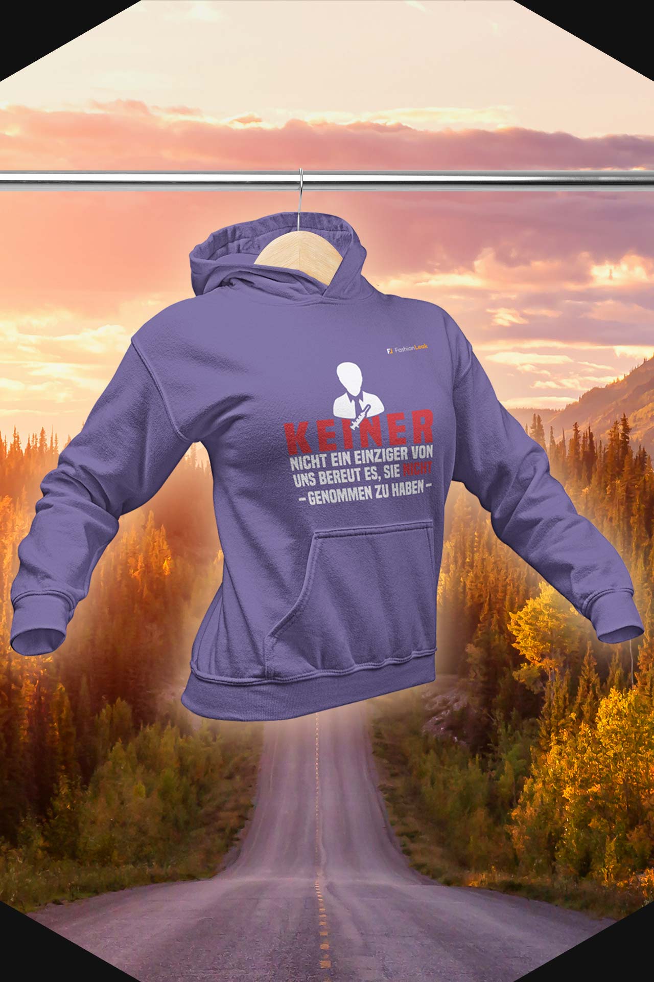 DamenLeak Hoodie - The Vaxno