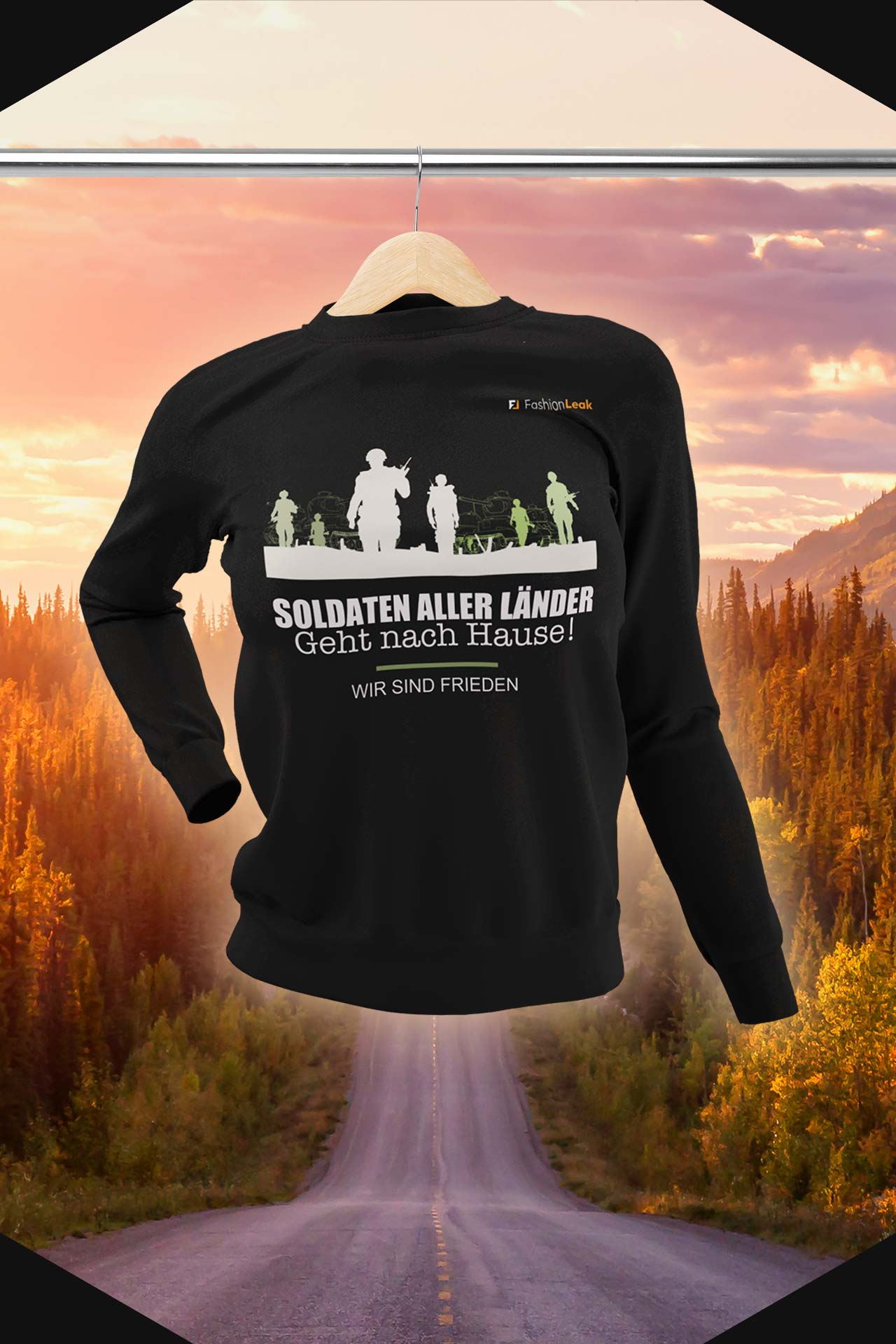 DamenLeak Sweater - Freedom Seeker