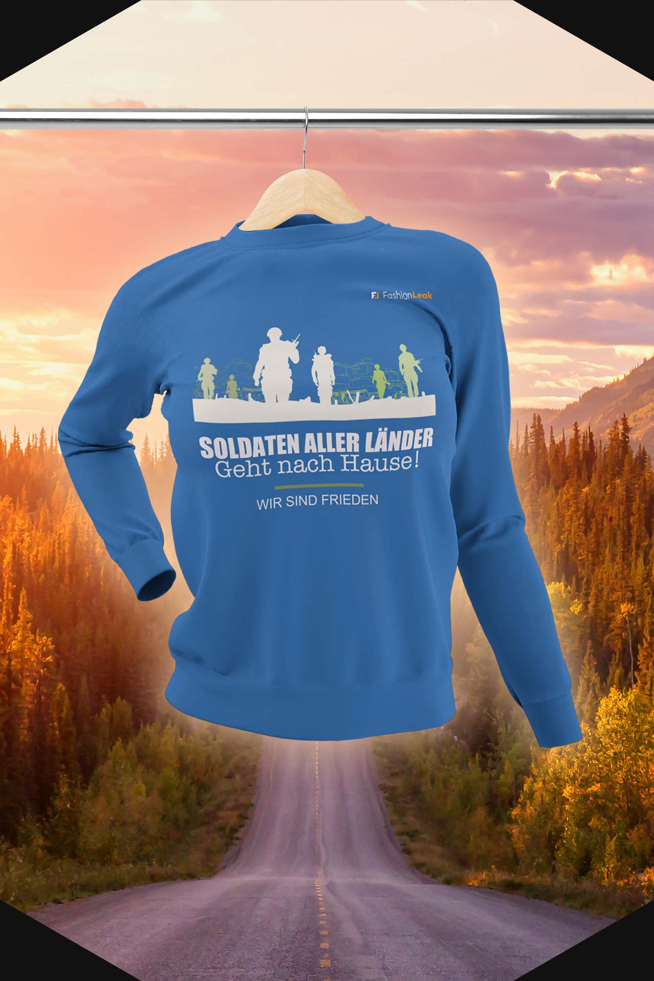 DamenLeak Sweater - Freedom Seeker