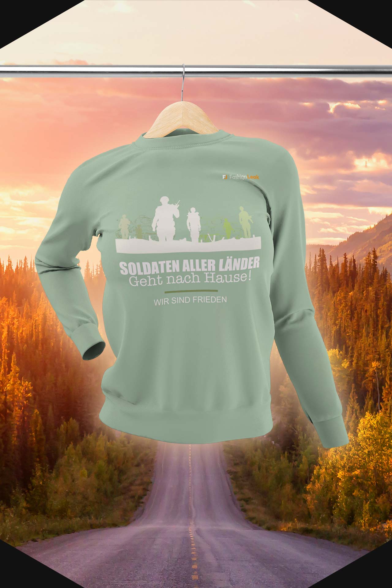 DamenLeak Sweater - Freedom Seeker