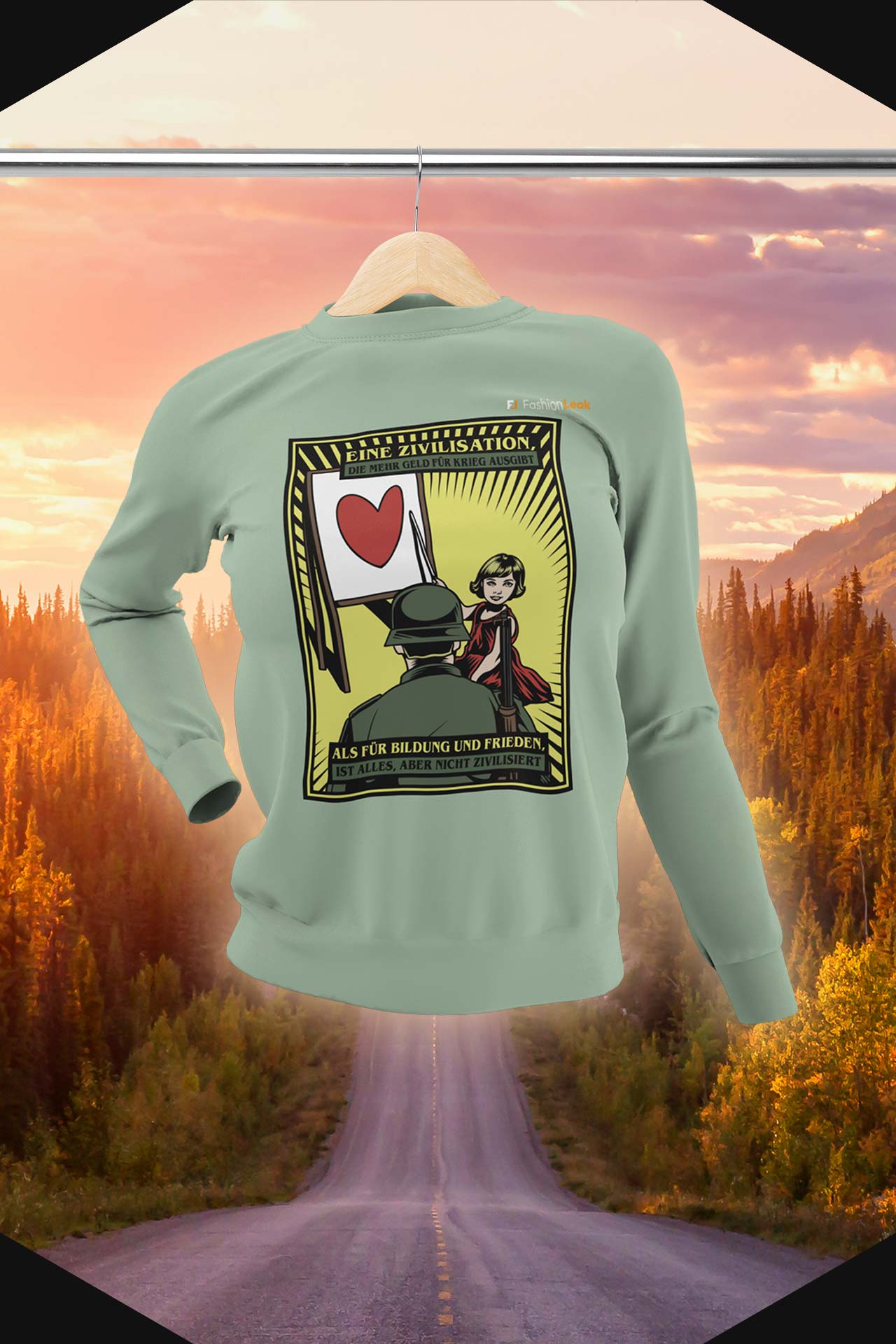 DamenLeak Sweater - The Civilizer