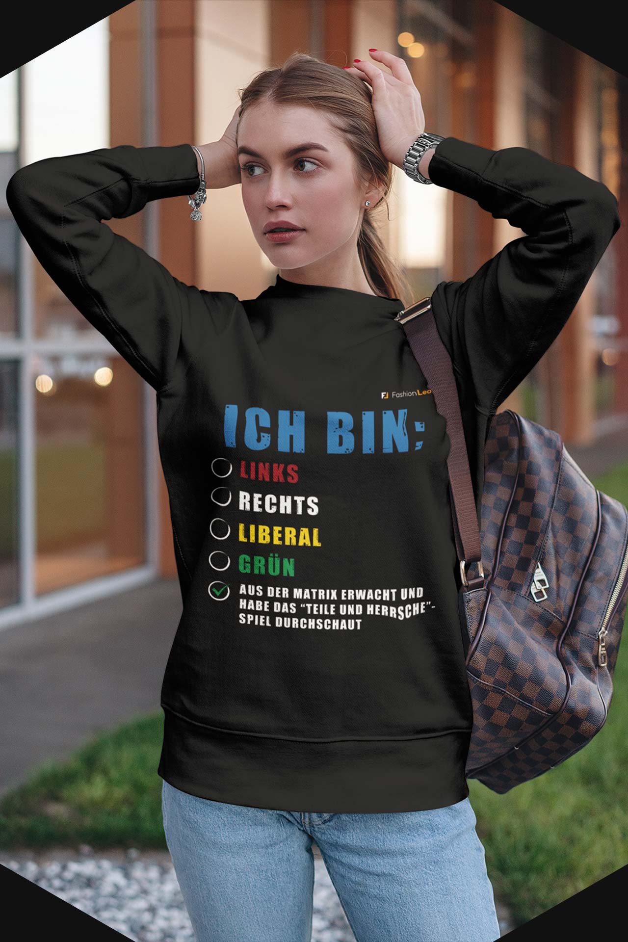 DamenLeak Sweater - The Matrixxer