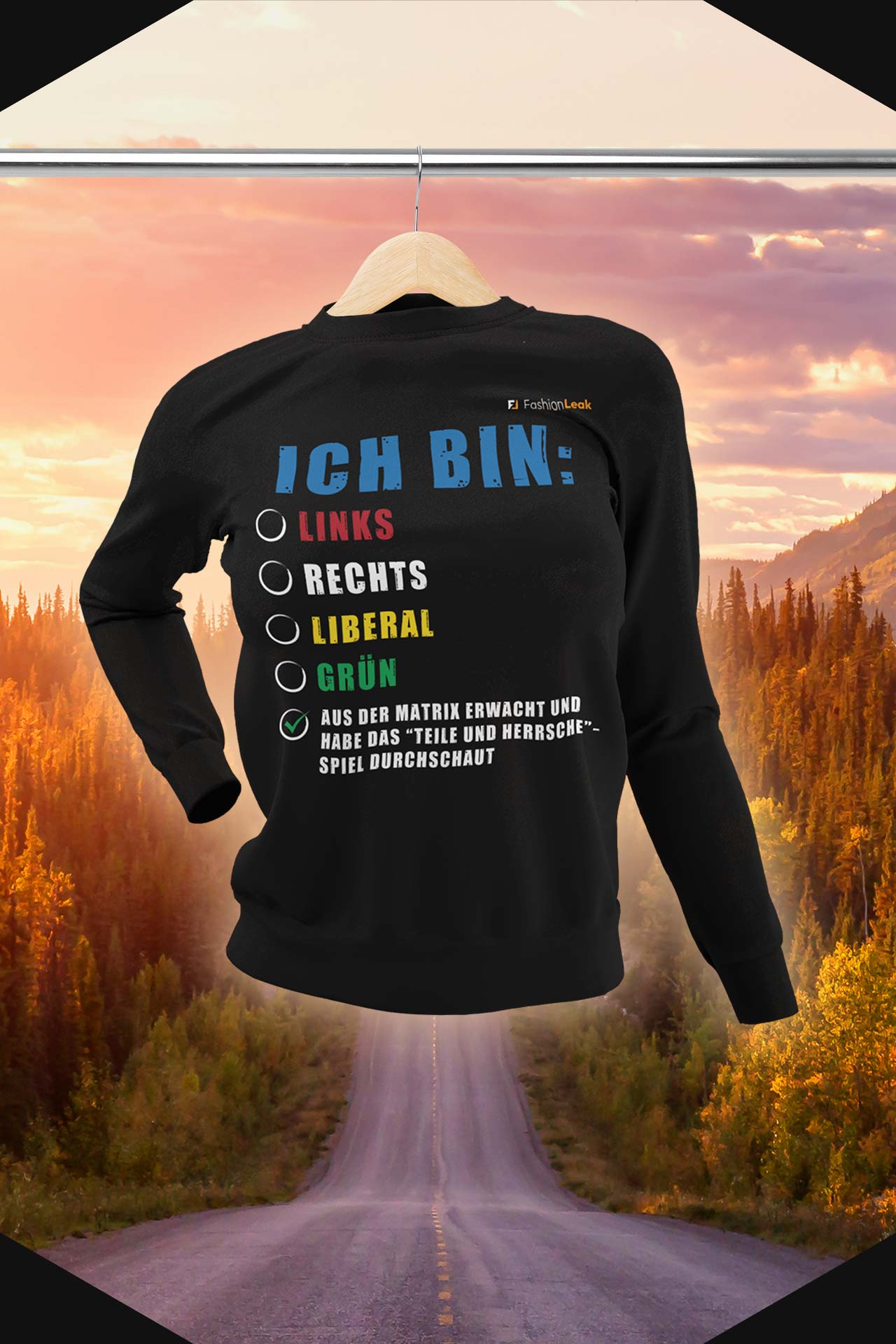 DamenLeak Sweater - The Matrixxer