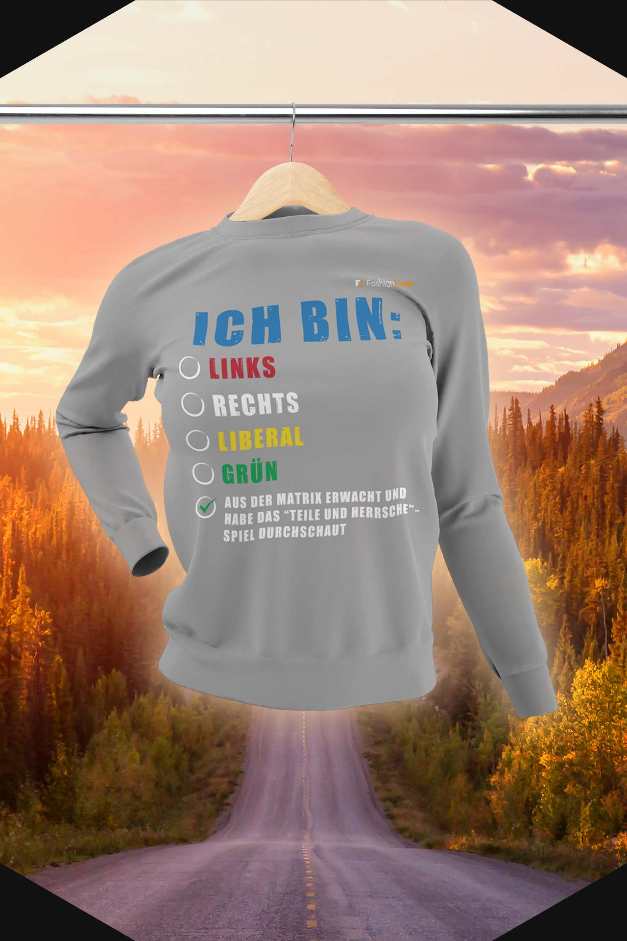 DamenLeak Sweater - The Matrixxer