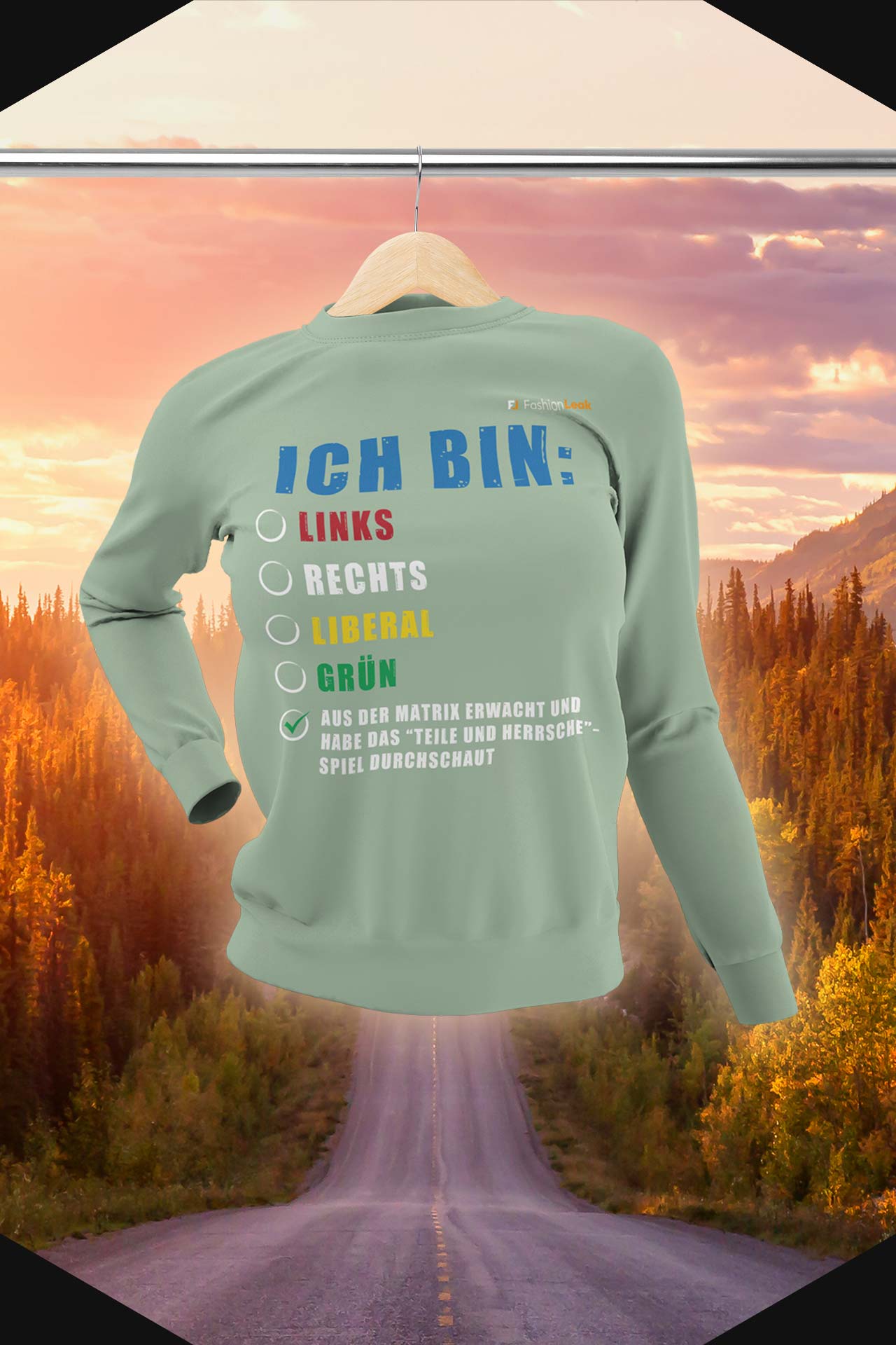 DamenLeak Sweater - The Matrixxer