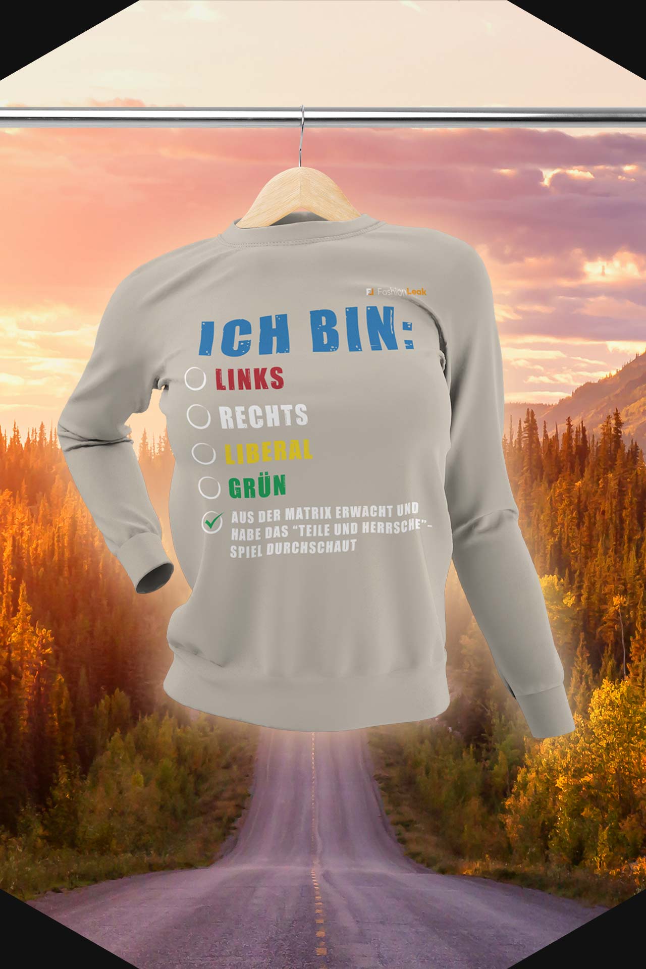 DamenLeak Sweater - The Matrixxer