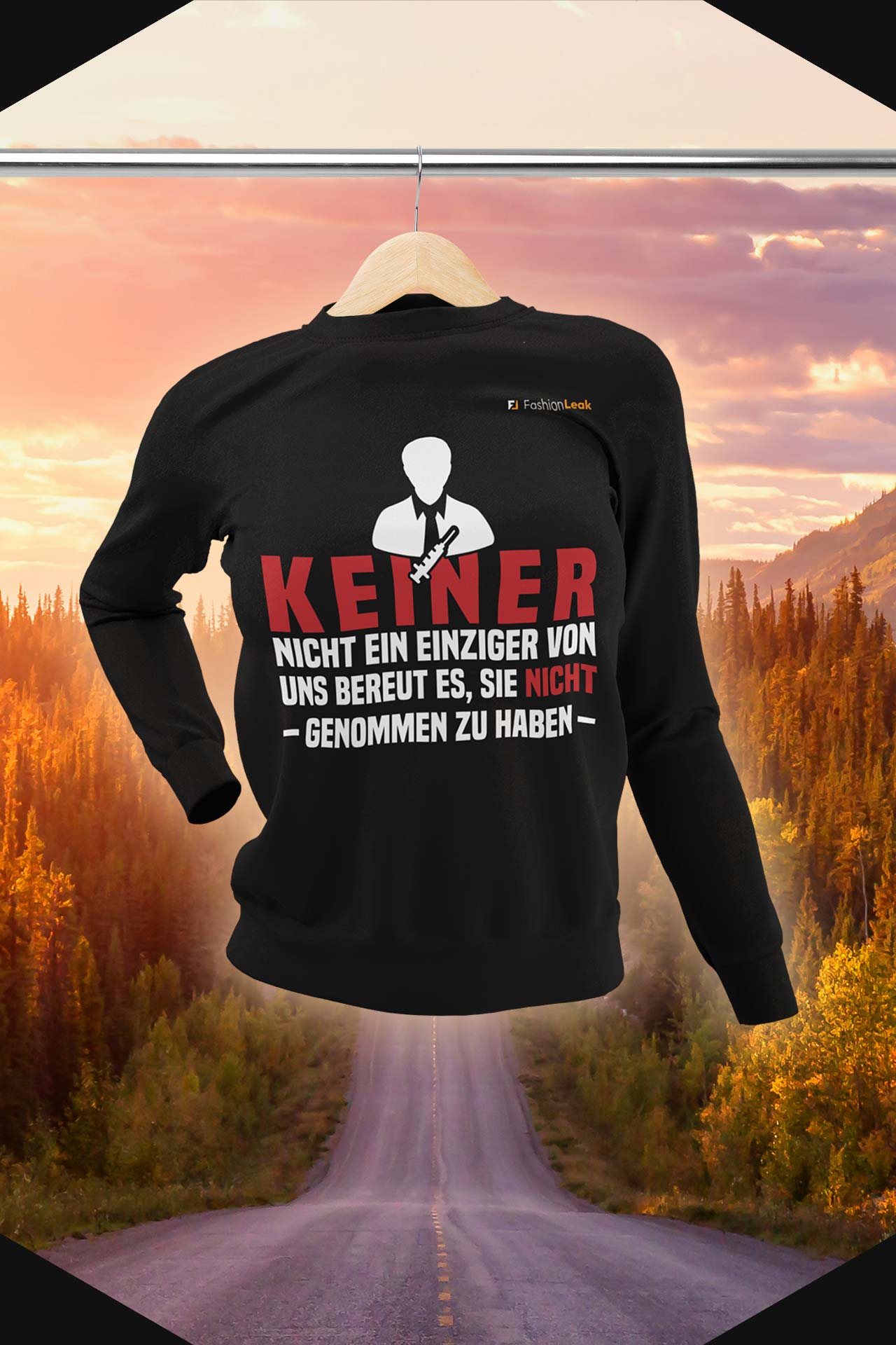 DamenLeak Sweater - The Vaxno