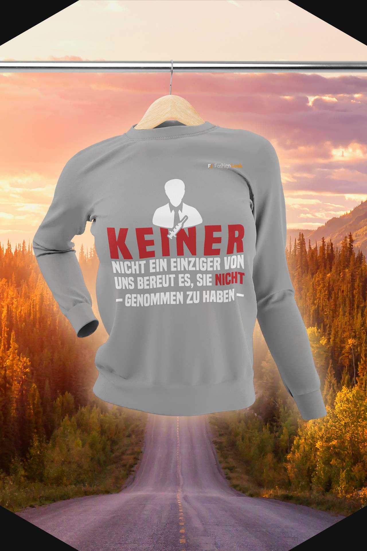 DamenLeak Sweater - The Vaxno