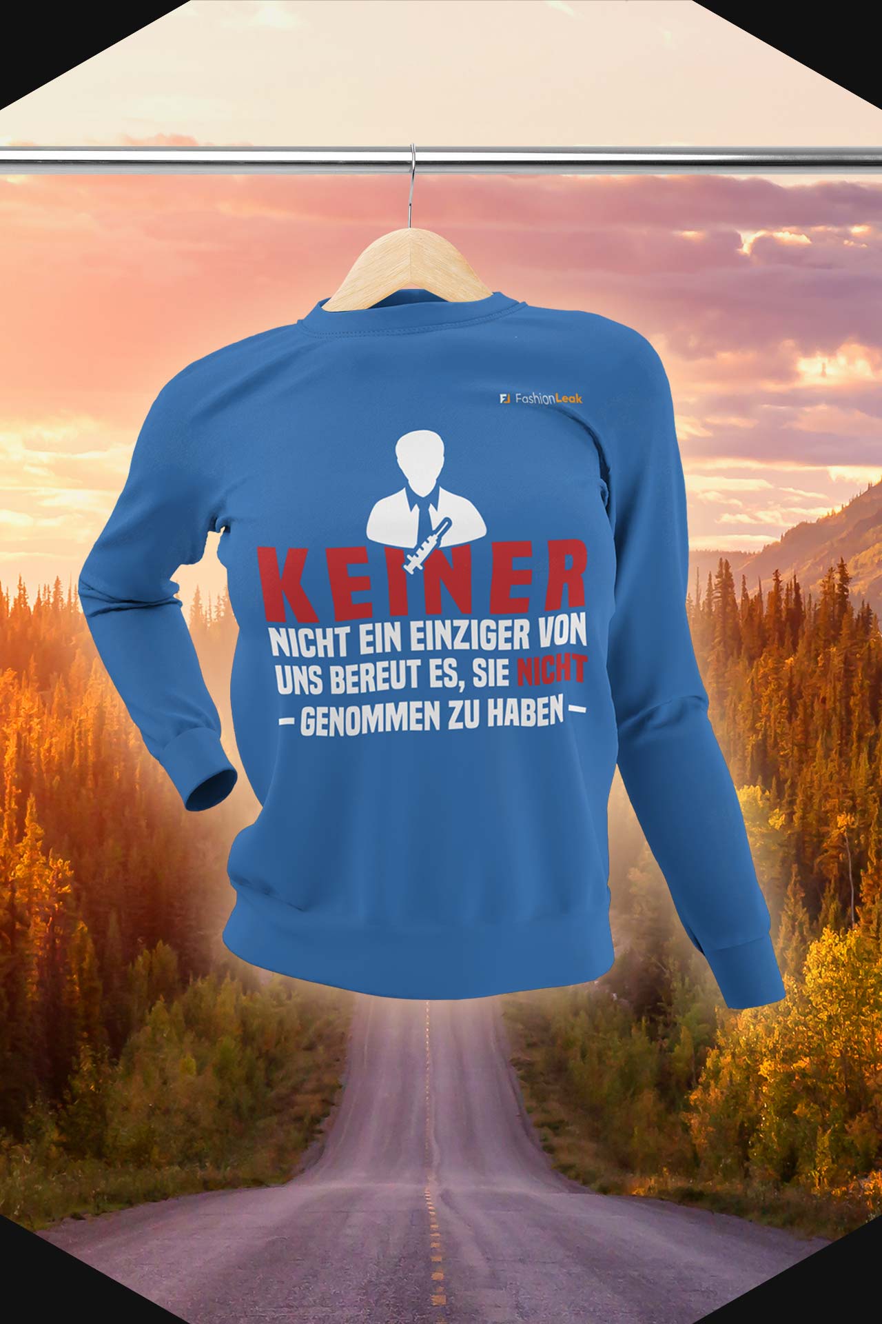 DamenLeak Sweater - The Vaxno