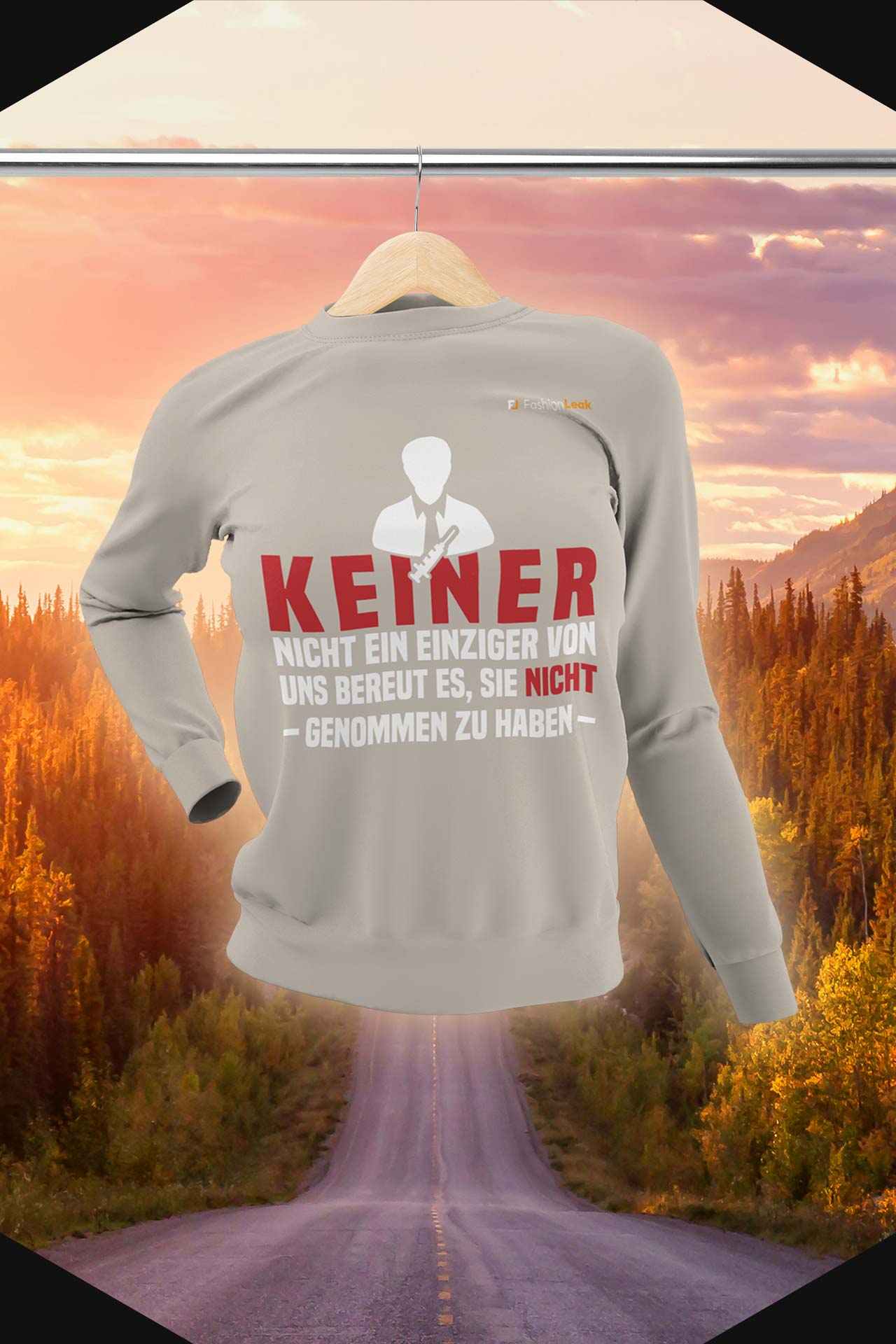 DamenLeak Sweater - The Vaxno