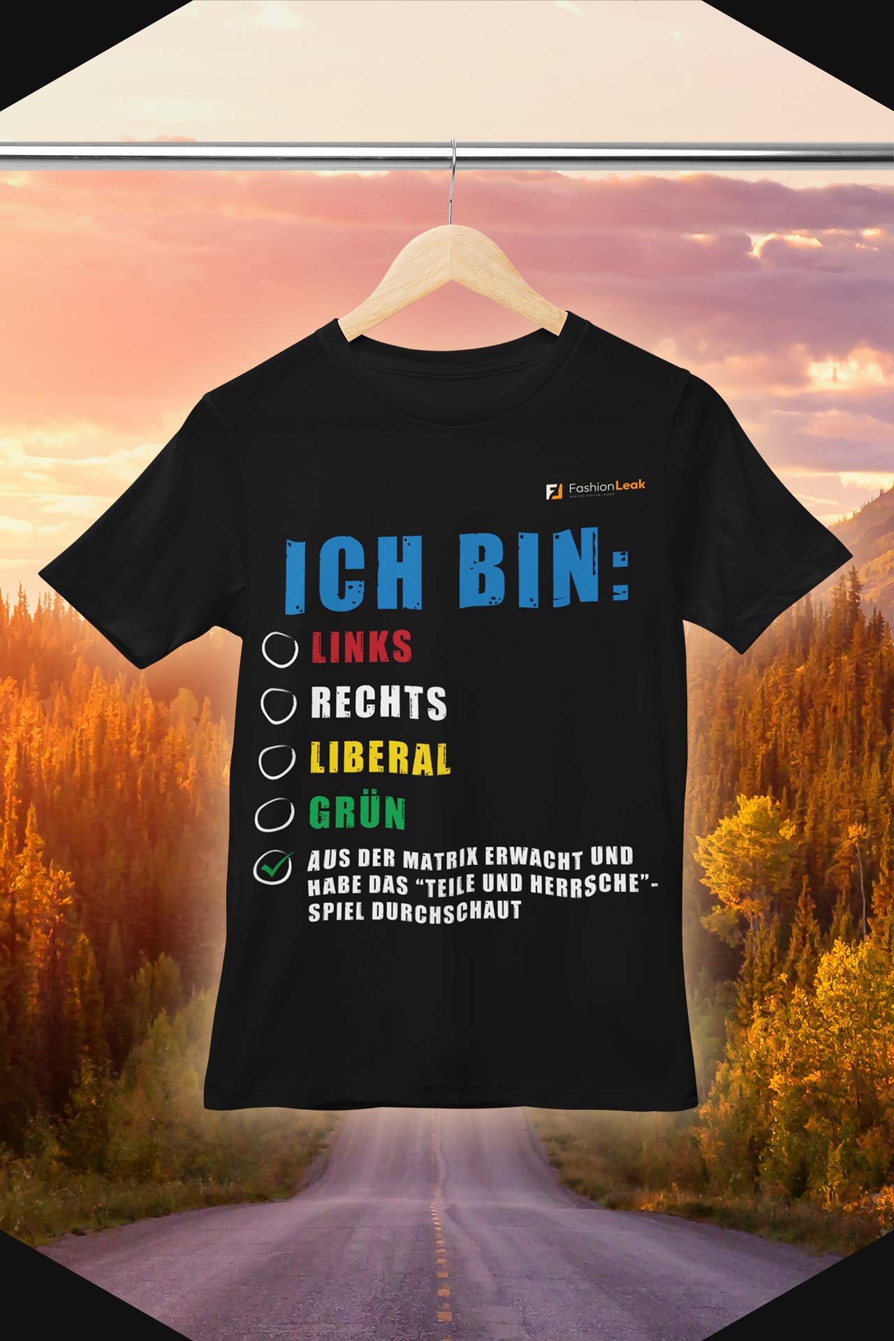 DamenLeak T-Shirt (Normalfit) - The Matrixxer