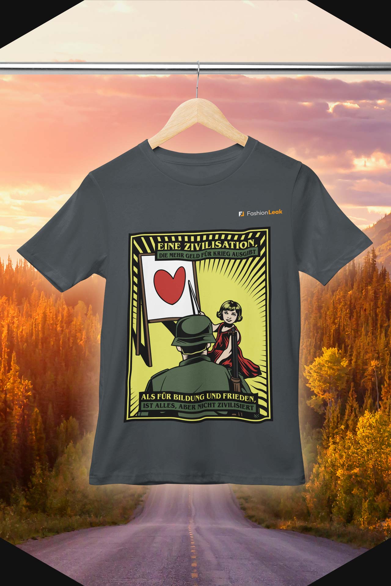 DamenLeak T-Shirt (Normalfit) - The Civilizer