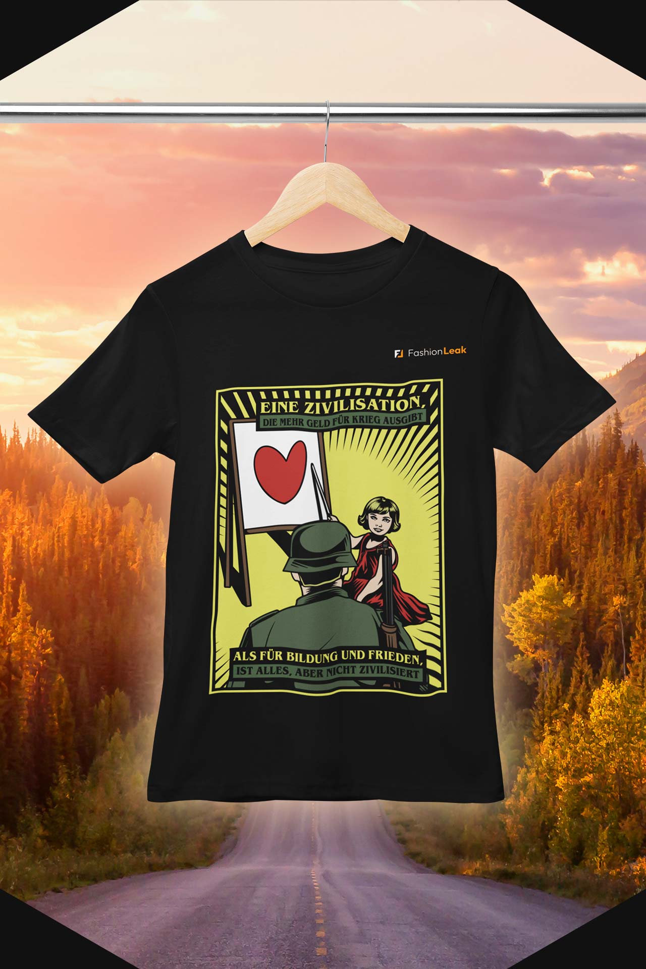 DamenLeak T-Shirt (Normalfit) - The Civilizer