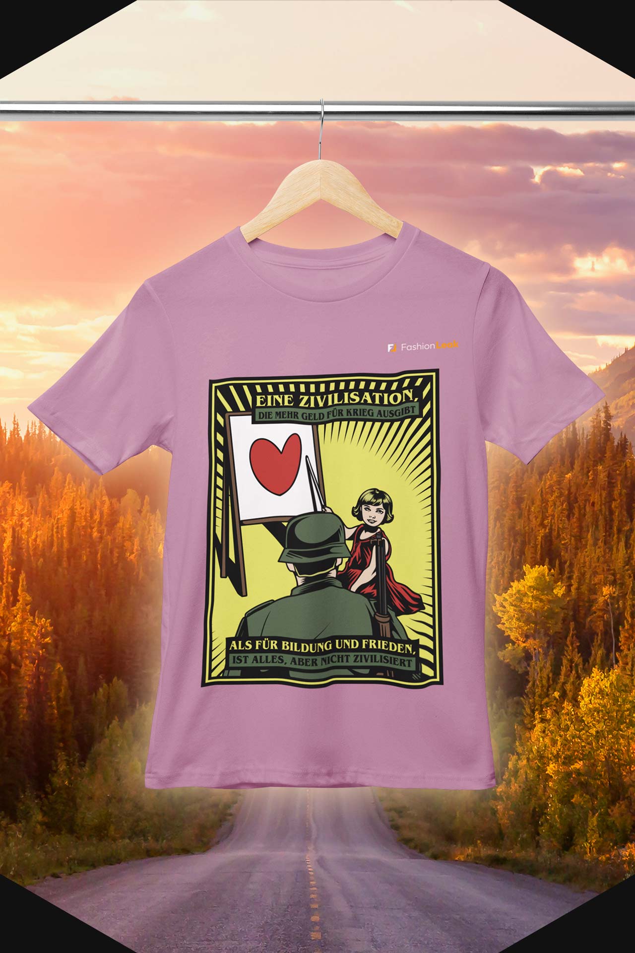 DamenLeak T-Shirt (Normalfit) - The Civilizer