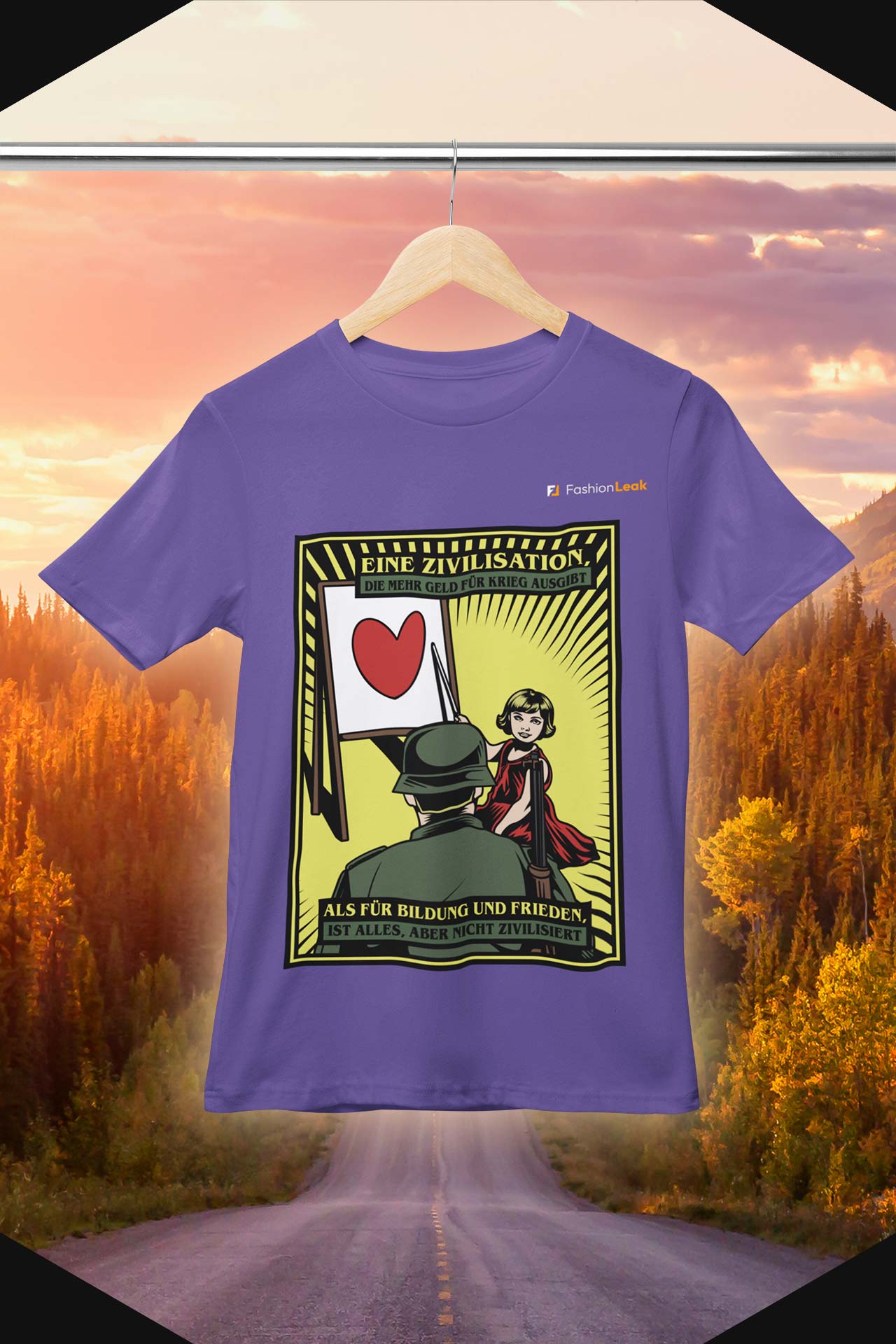 DamenLeak T-Shirt (Normalfit) - The Civilizer