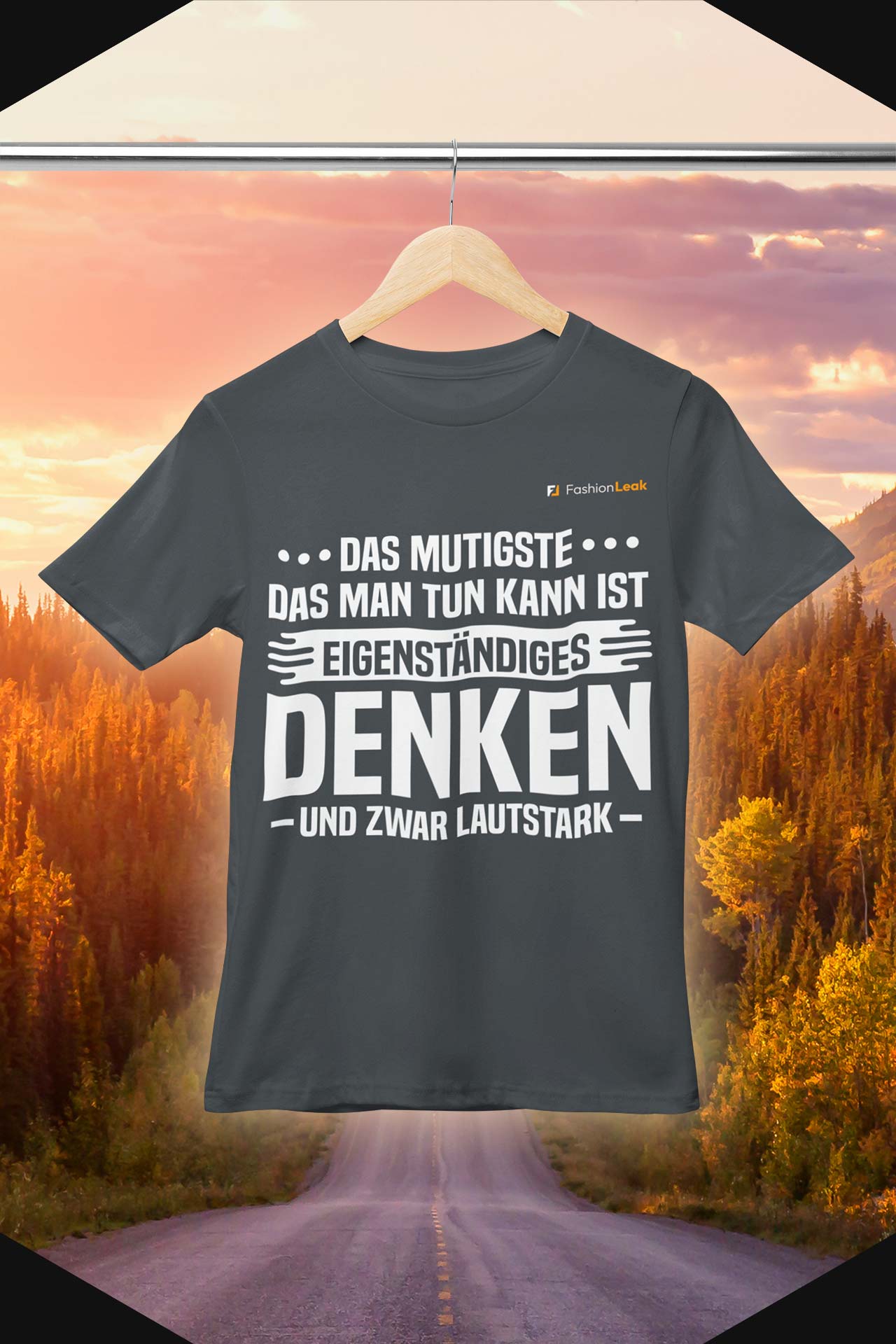 DamenLeak T-Shirt (Normalfit) - The Thinker