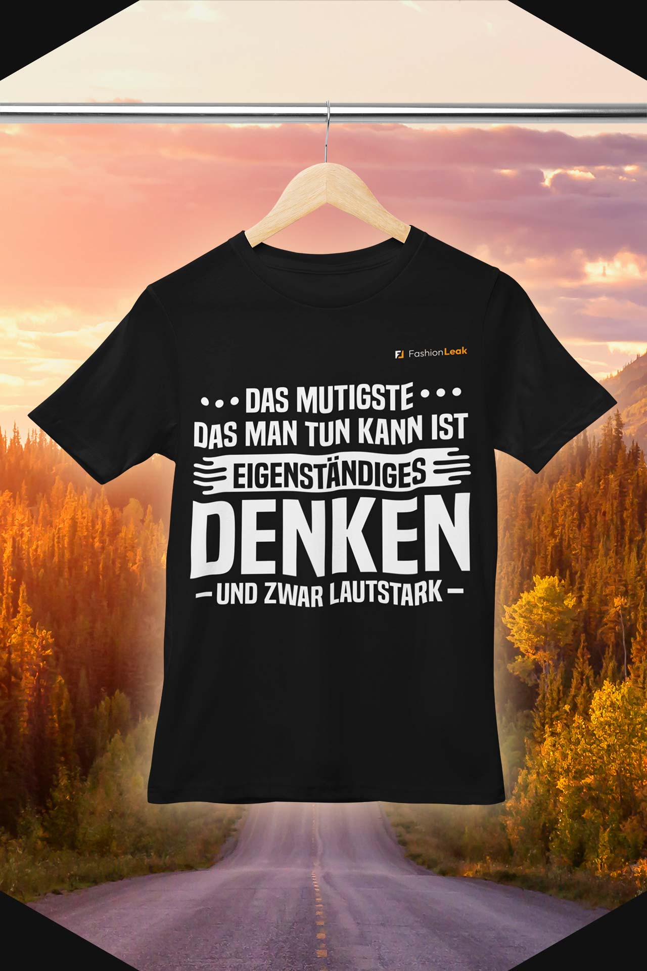 DamenLeak T-Shirt (Normalfit) - The Thinker
