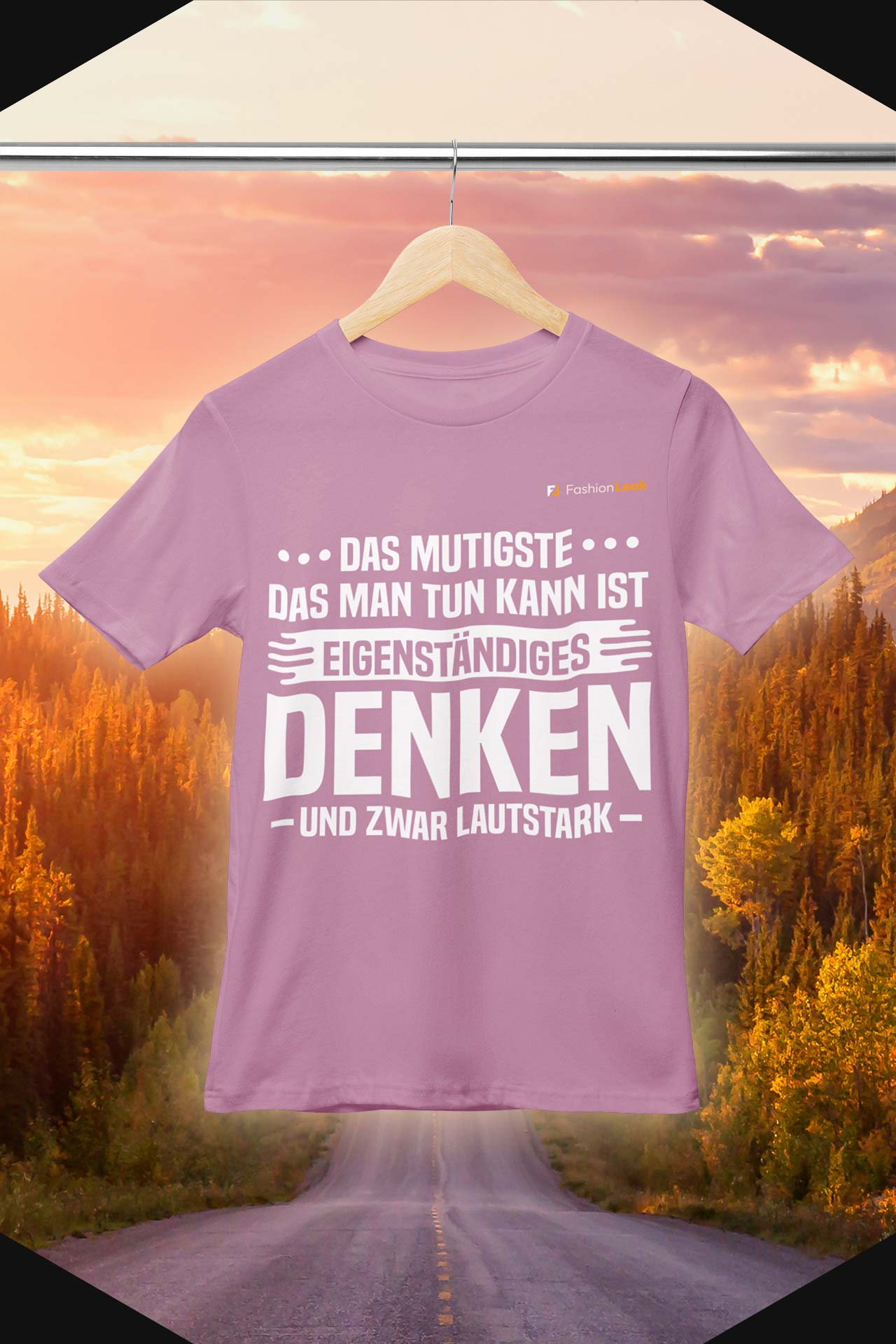 DamenLeak T-Shirt (Normalfit) - The Thinker