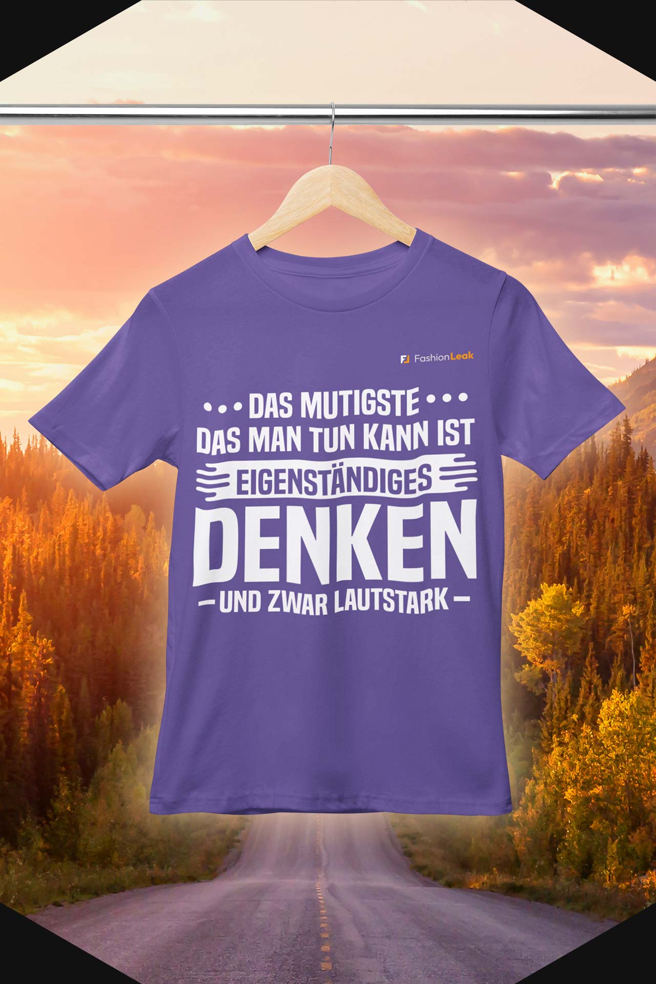 DamenLeak T-Shirt (Normalfit) - The Thinker