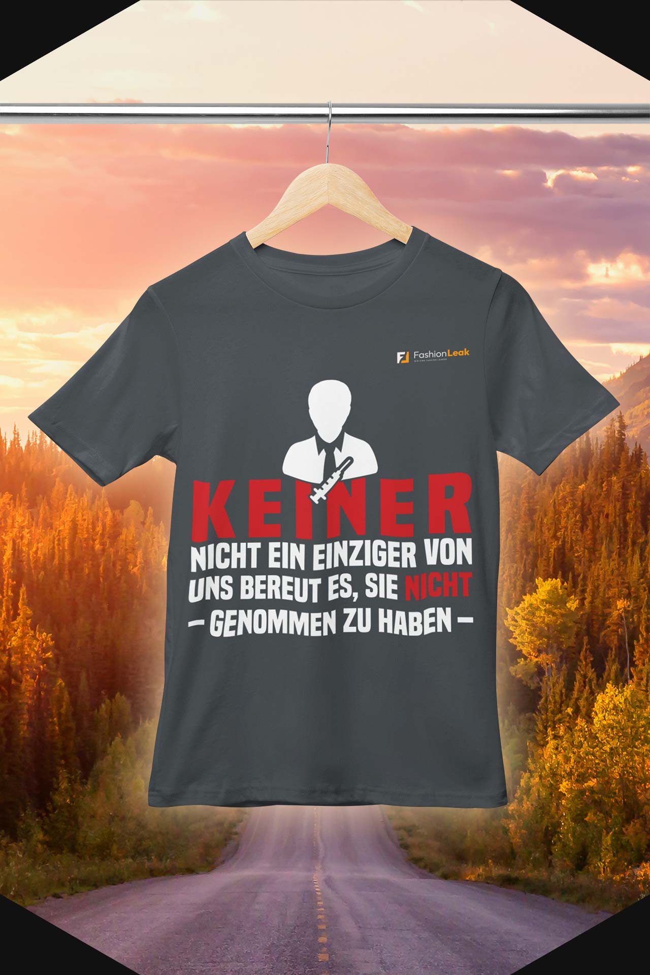 DamenLeak T-Shirt (Normalfit) - The Vaxno