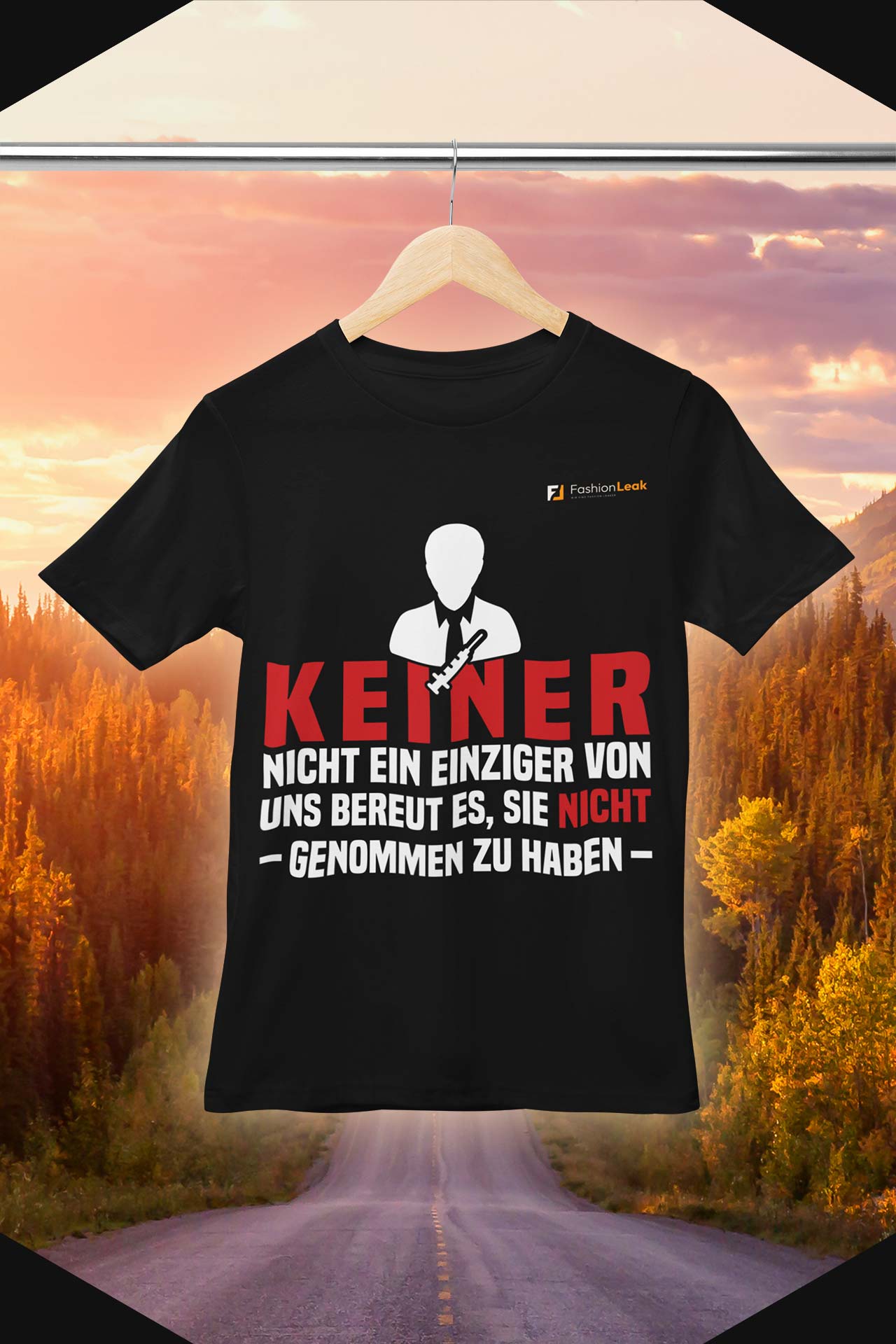 DamenLeak T-Shirt (Normalfit) - The Vaxno