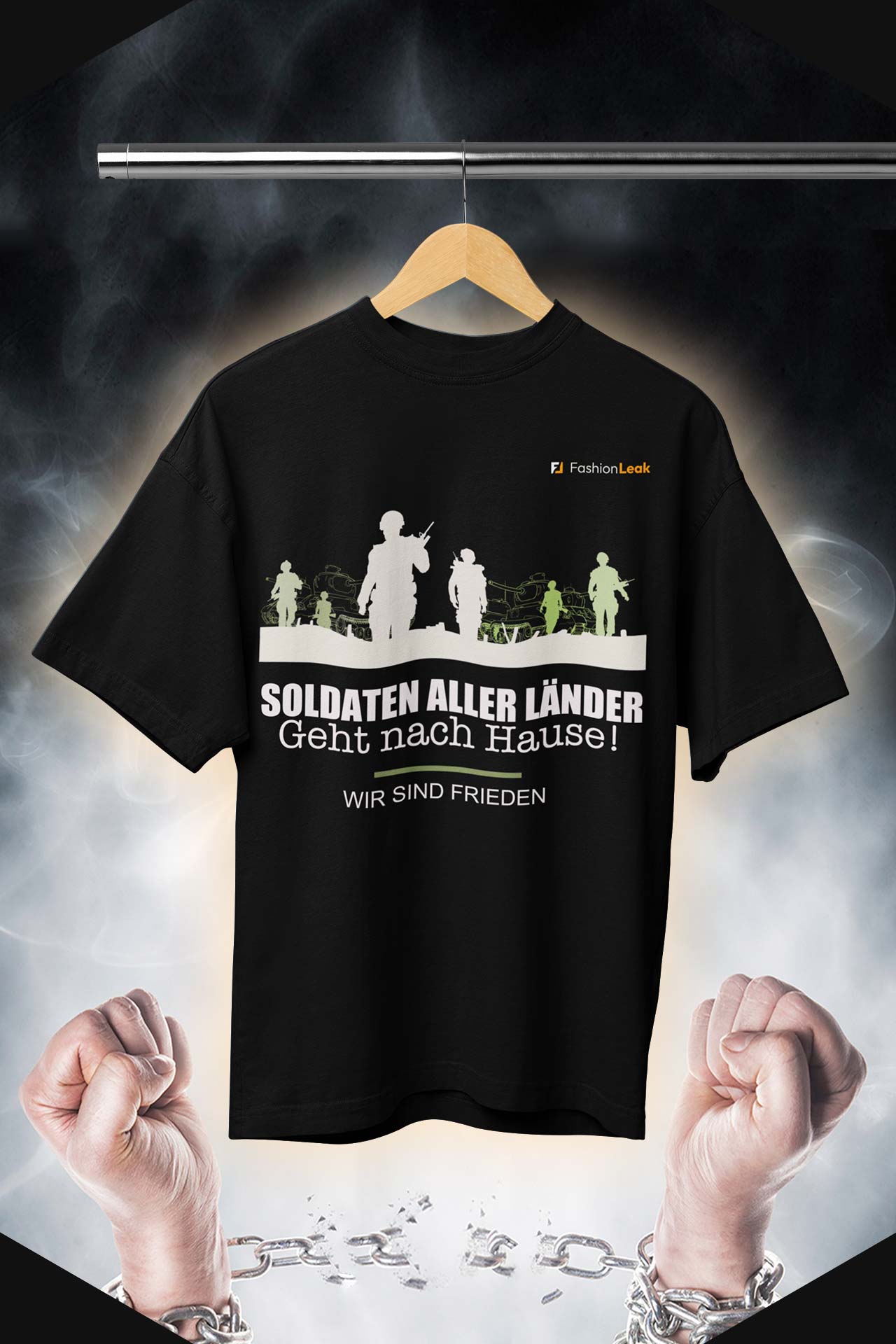 HerrenLeak T-Shirt (Oversize) - Freedom-Seeker