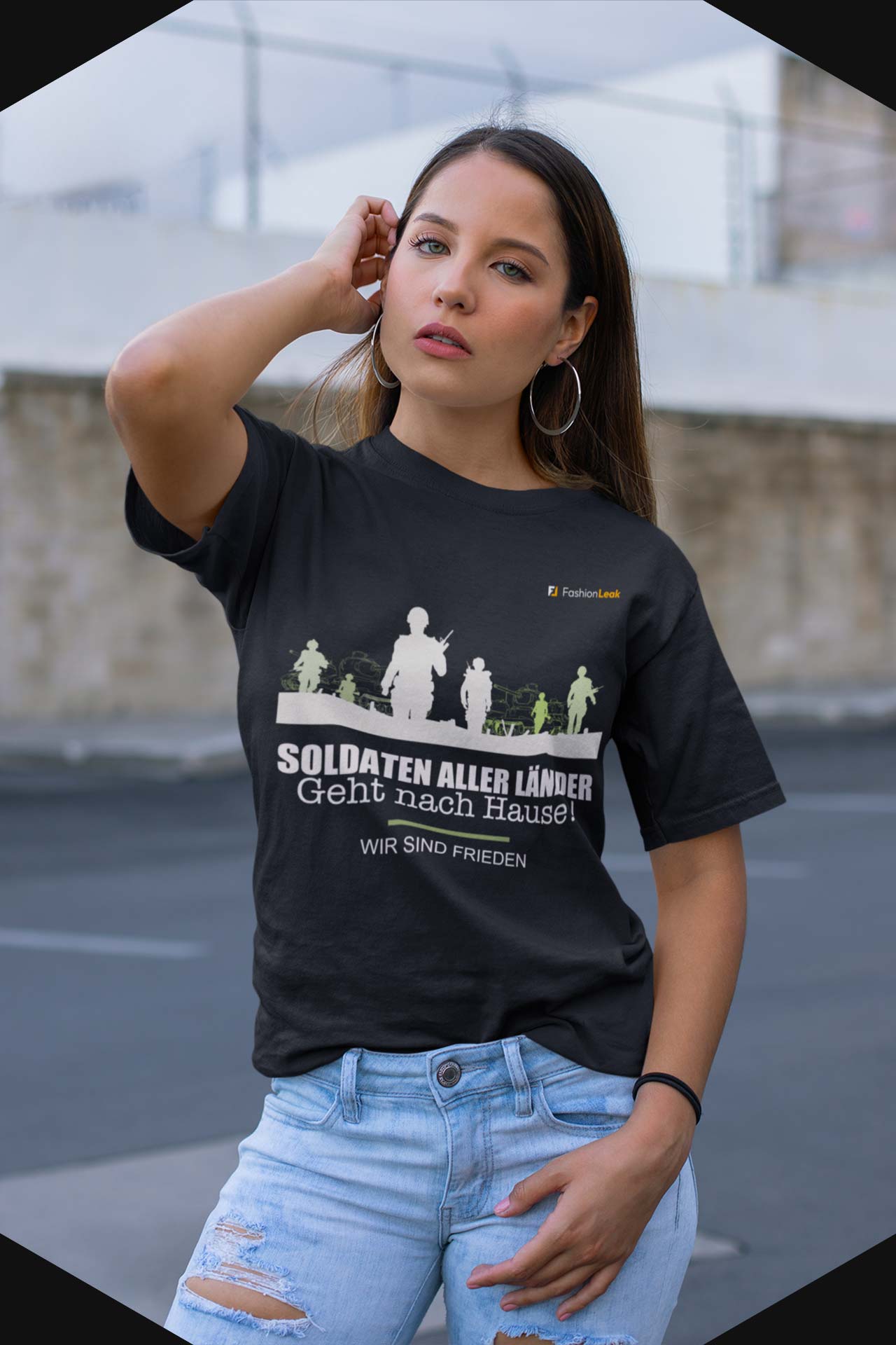 DamenLeak T-Shirt (Oversize) - Freedom-Seeker