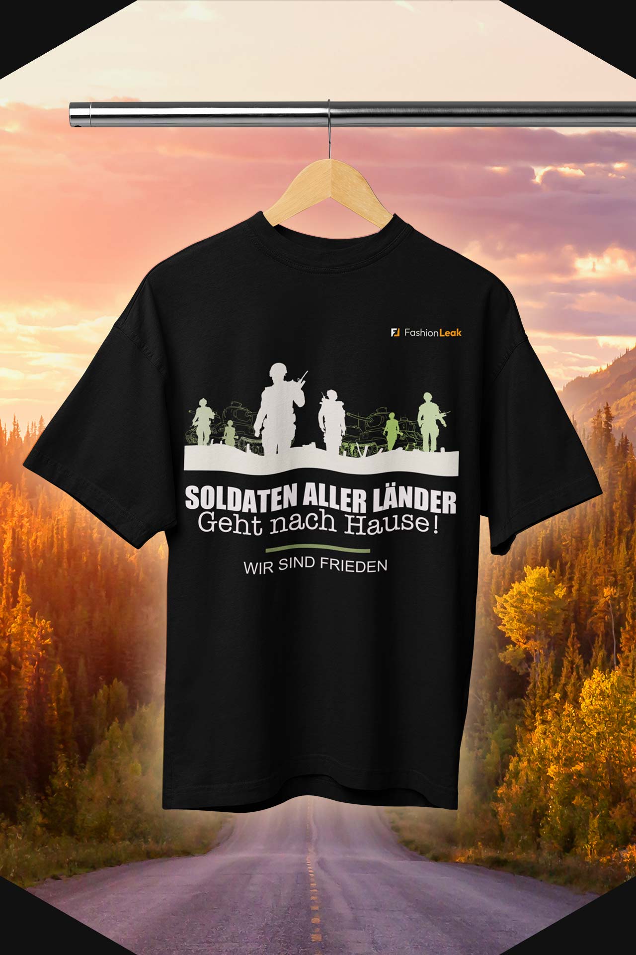 DamenLeak T-Shirt (Oversize) - Freedom-Seeker