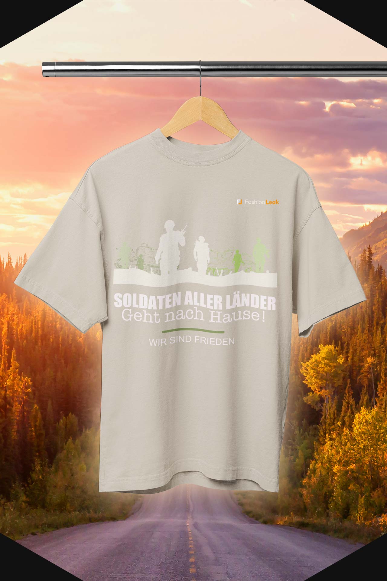 DamenLeak T-Shirt (Oversize) - Freedom-Seeker