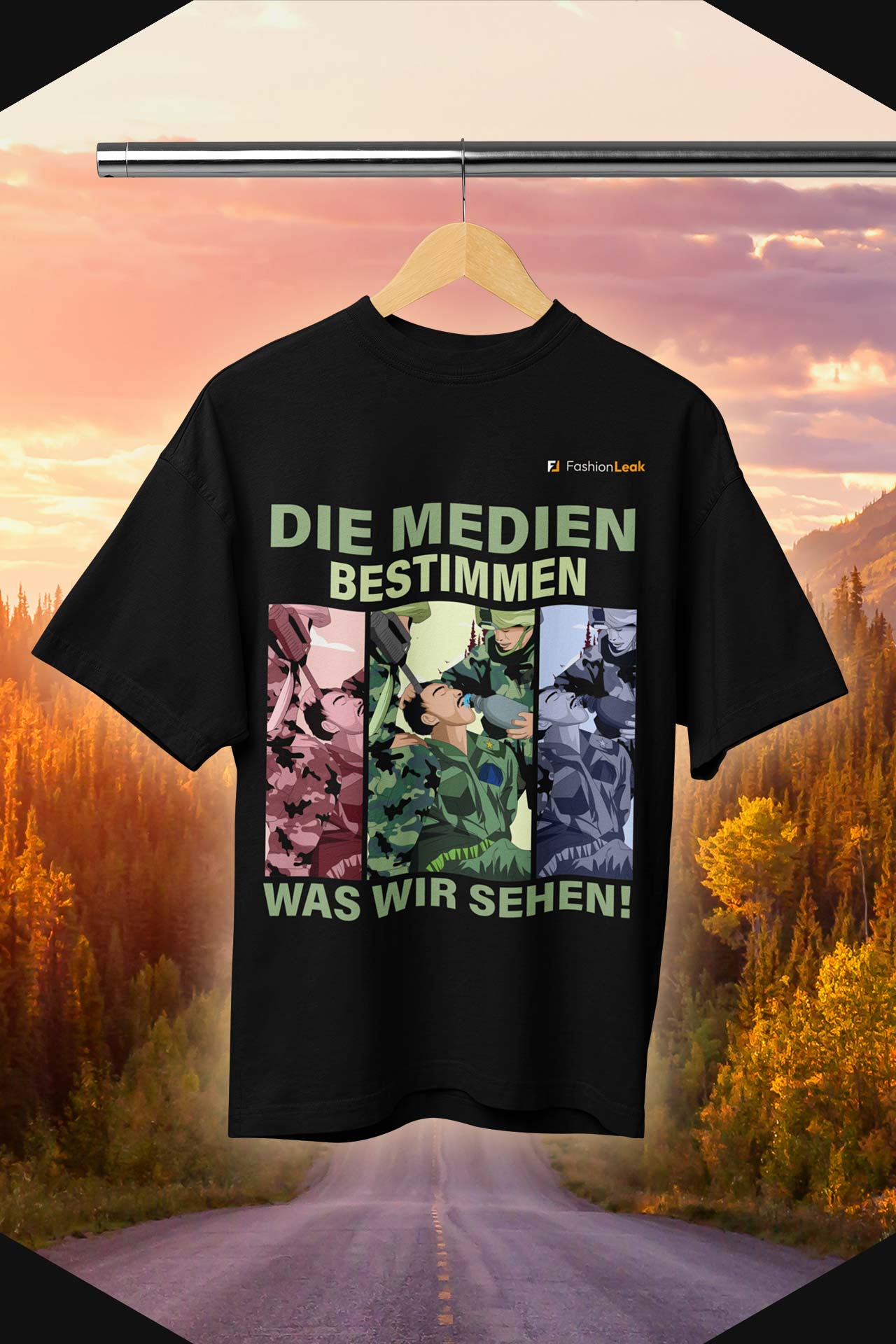 DamenLeak T-Shirt (Oversize) - The Brainwasher