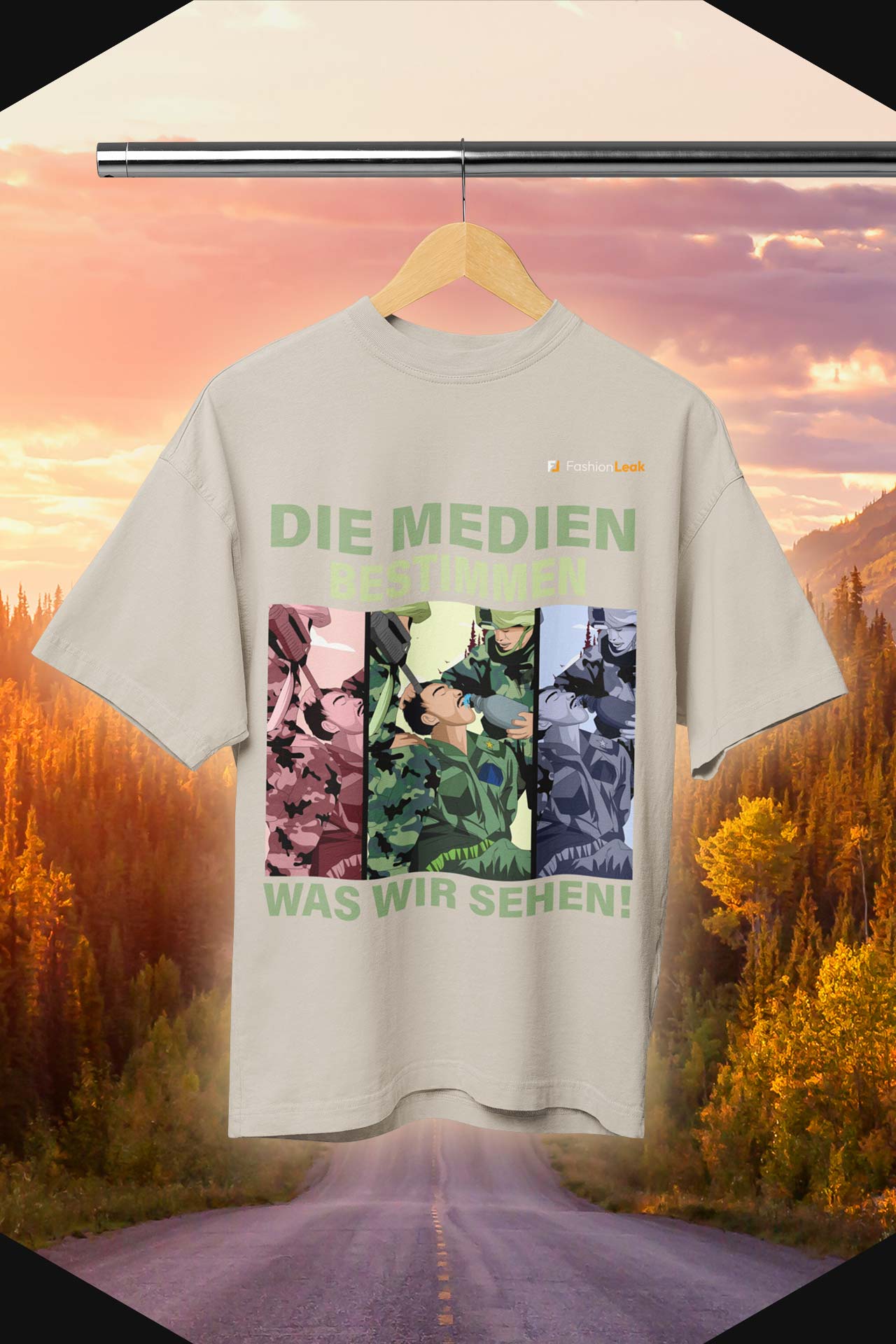 DamenLeak T-Shirt (Oversize) - The Brainwasher