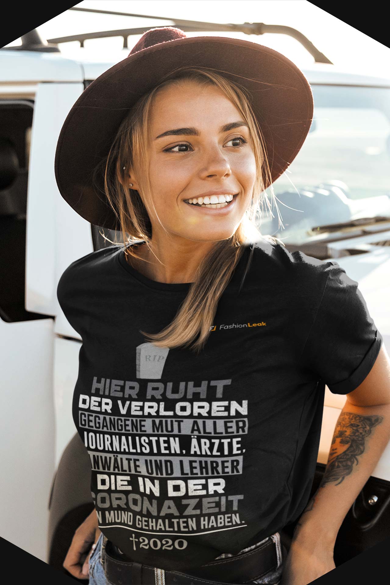 DamenLeak T-Shirt (Oversize) - The C-Ripper