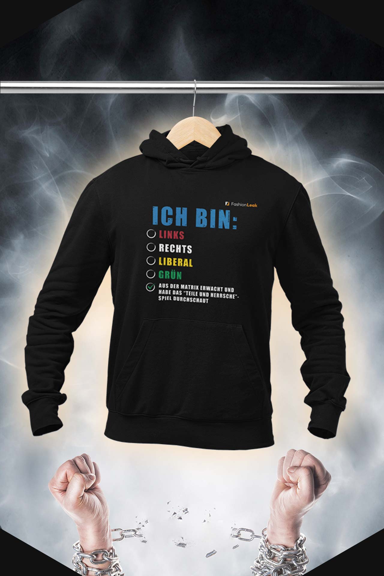 HerrenLeak Hoodie - The Matrixxer