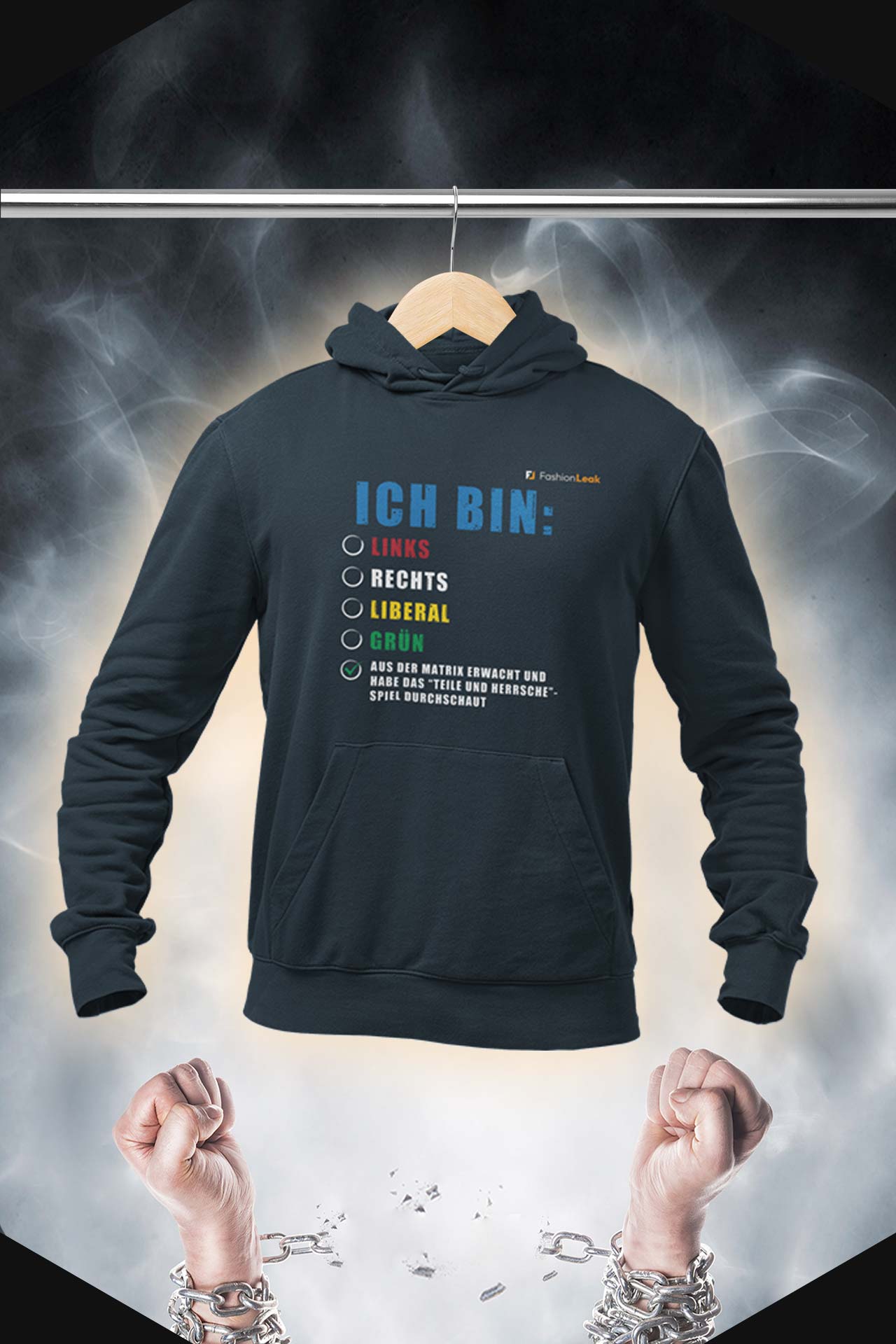 HerrenLeak Hoodie - The Matrixxer
