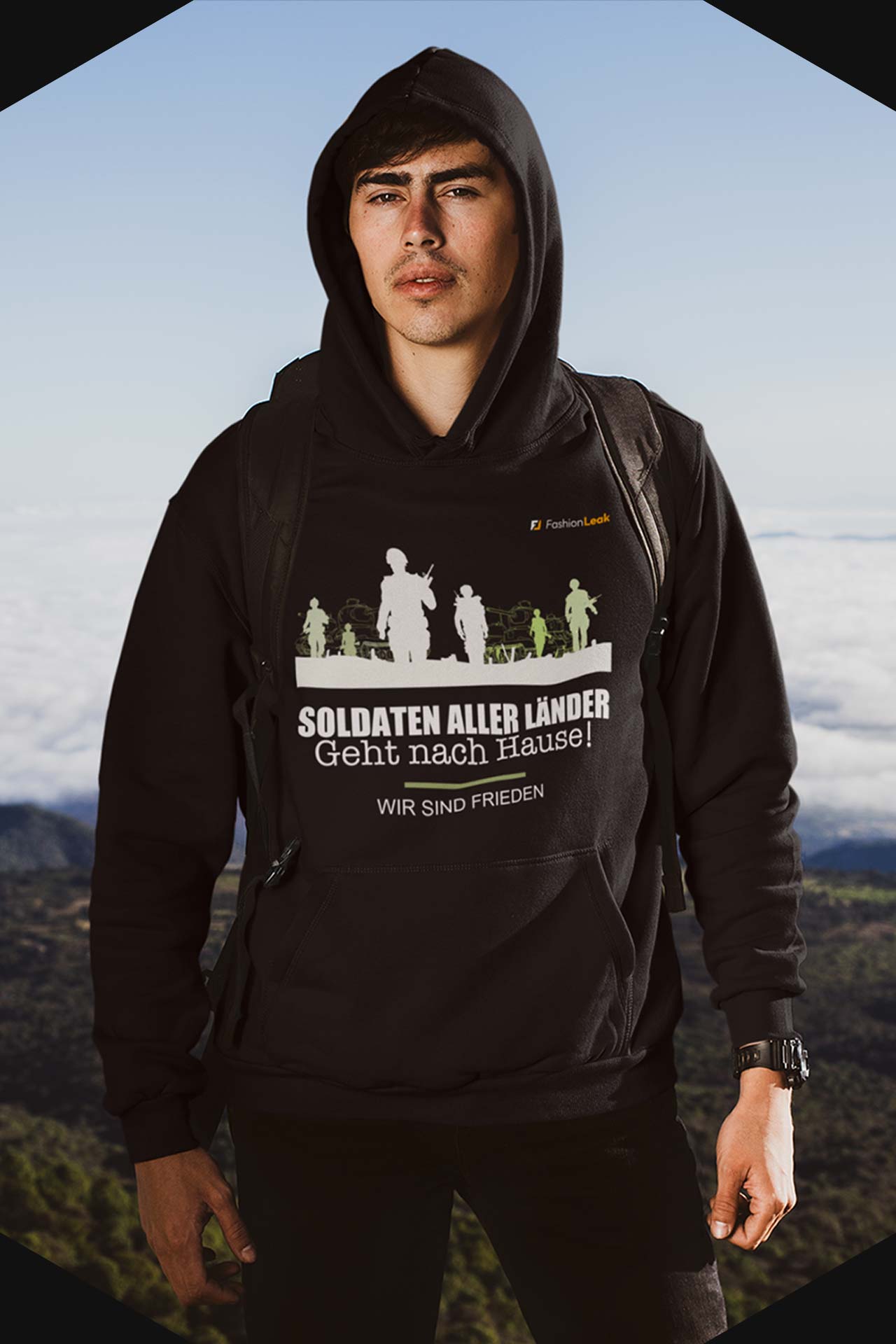 HerrenLeak Hoodie - Freedom-Seeker